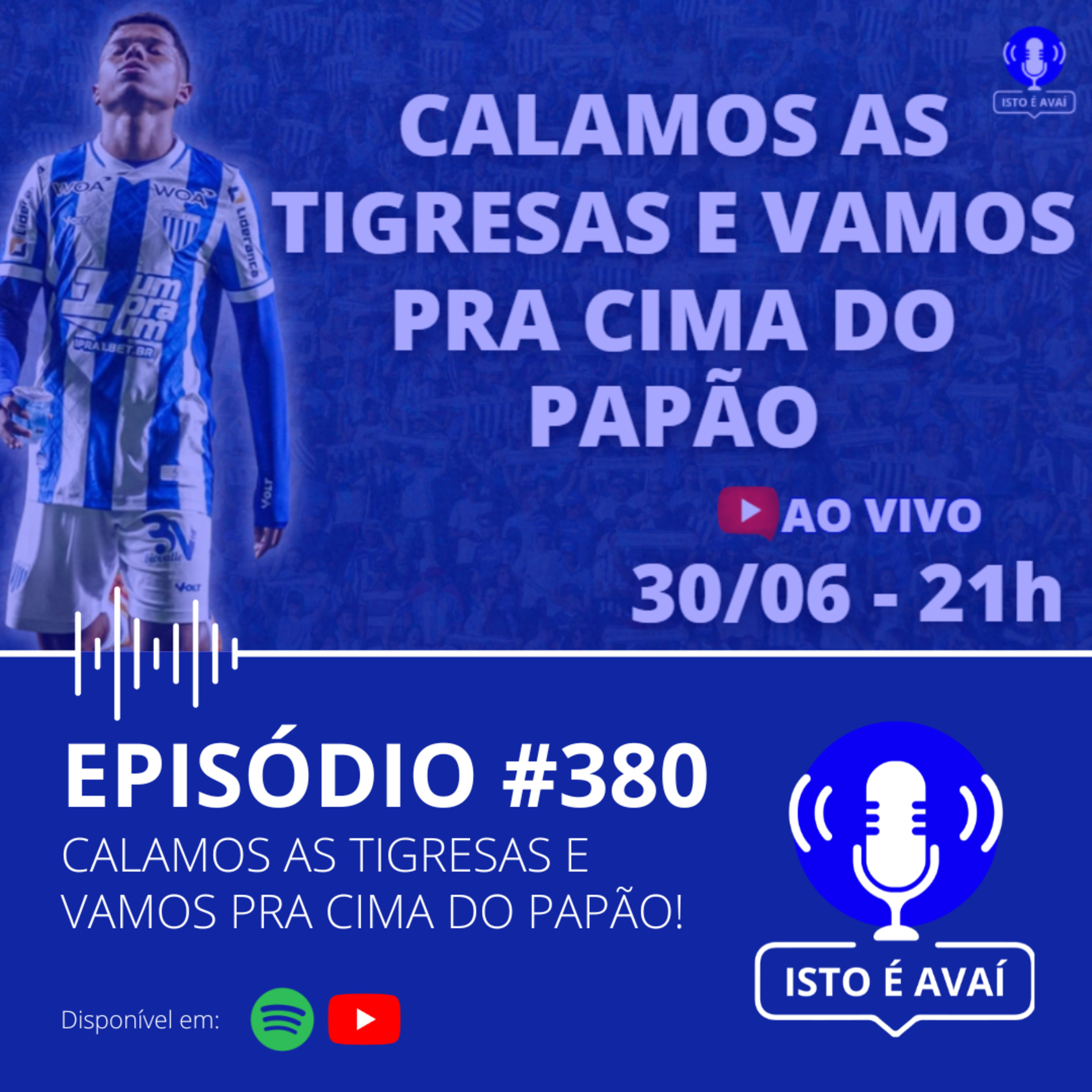 CALAMOS AS TIGRESAS E VAMOS PRA CIMA DO PAPÃO! #380 - 2025 episode artwork