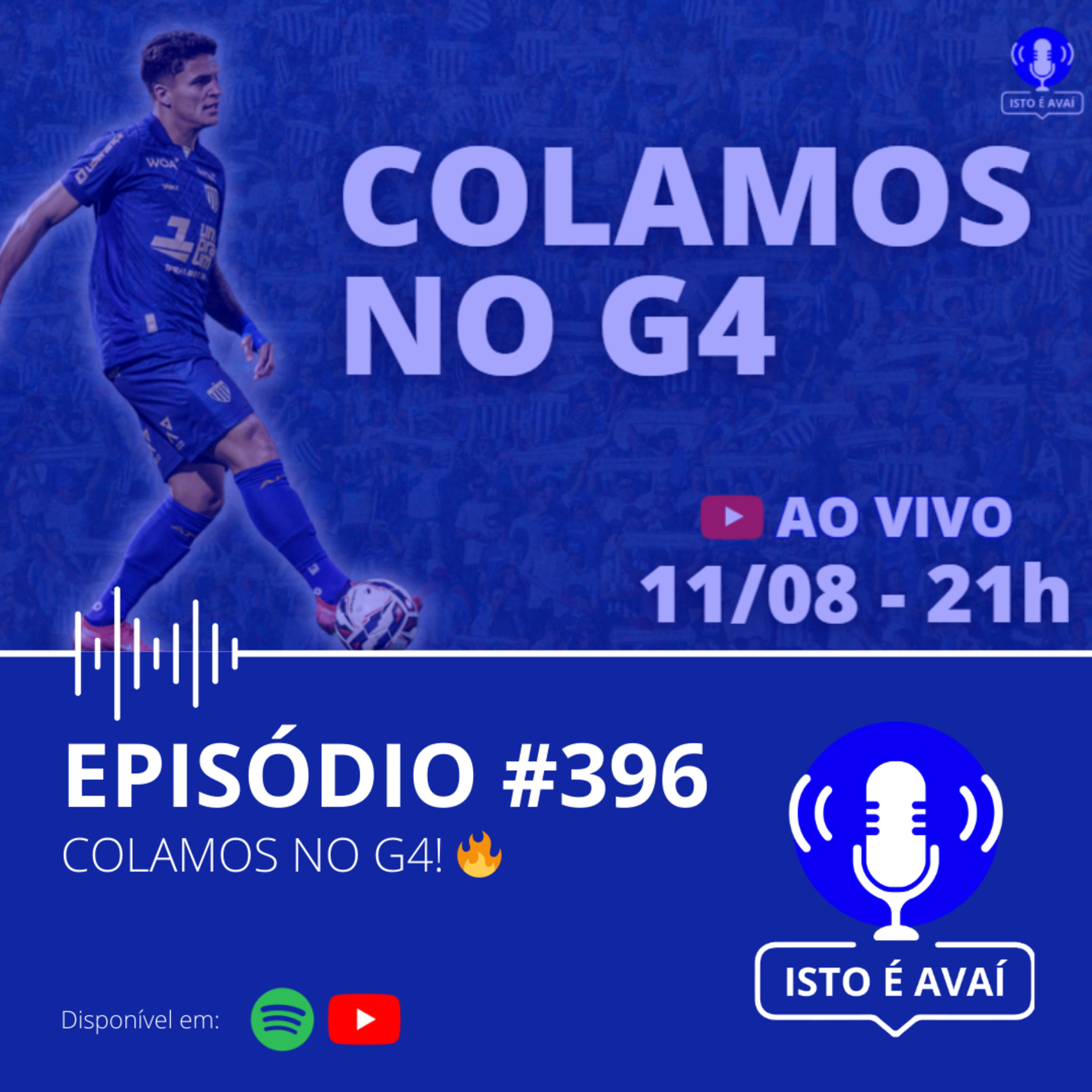 COLAMOS NO G4! 🔥 #396 - 2025 episode artwork