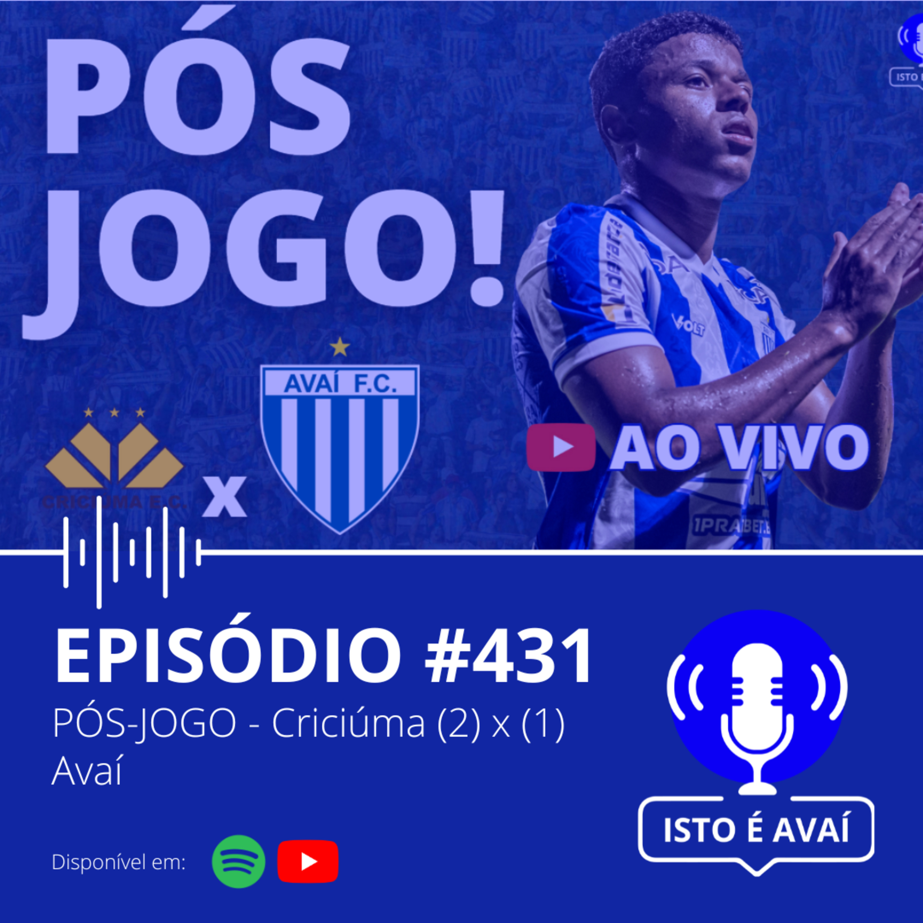 PÓS-JOGO | Criciúma (2) x (1) Avaí #431- 2026 episode artwork