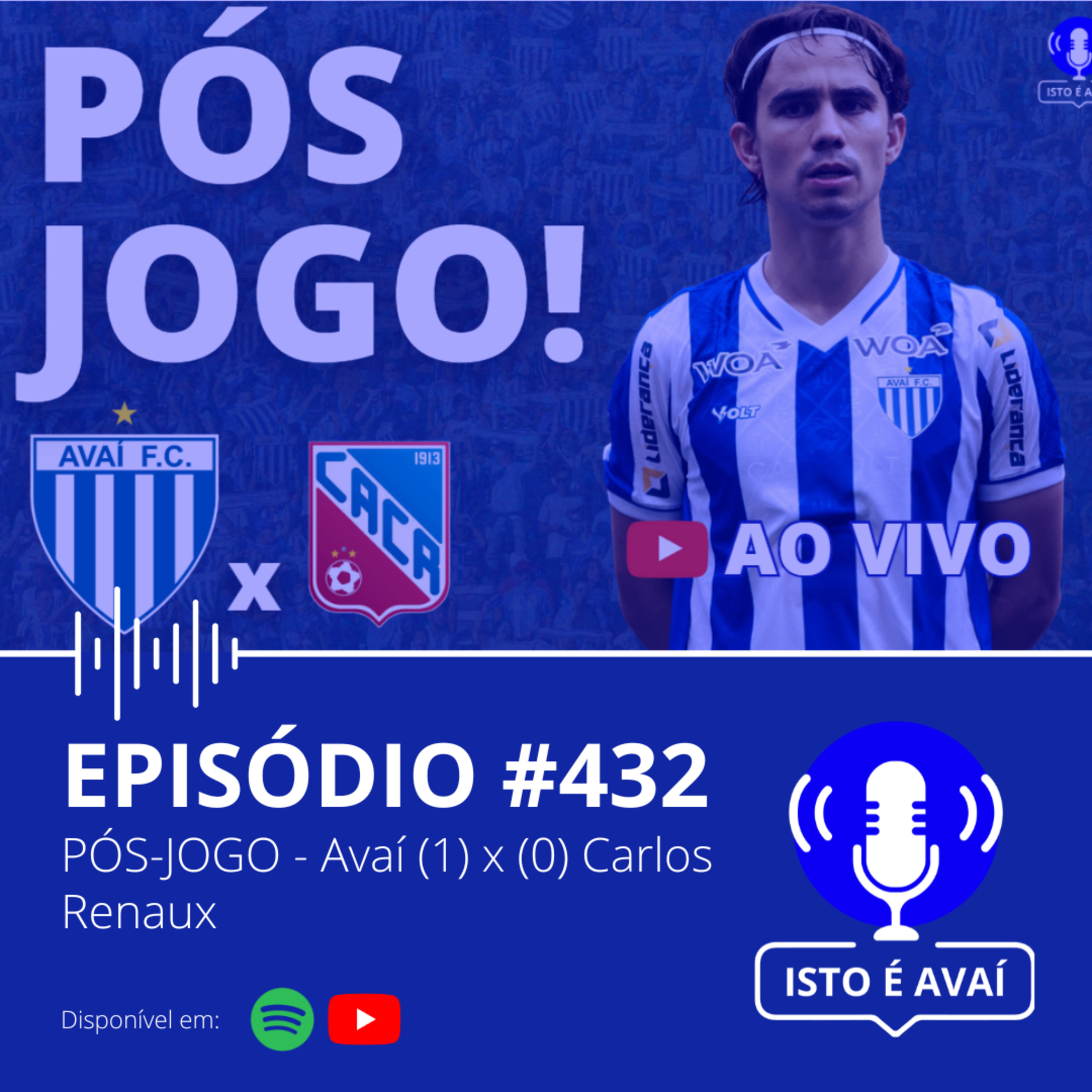 PÓS-JOGO | Avaí (1) x (0) Carlos Renaux #432 - 2026 episode artwork