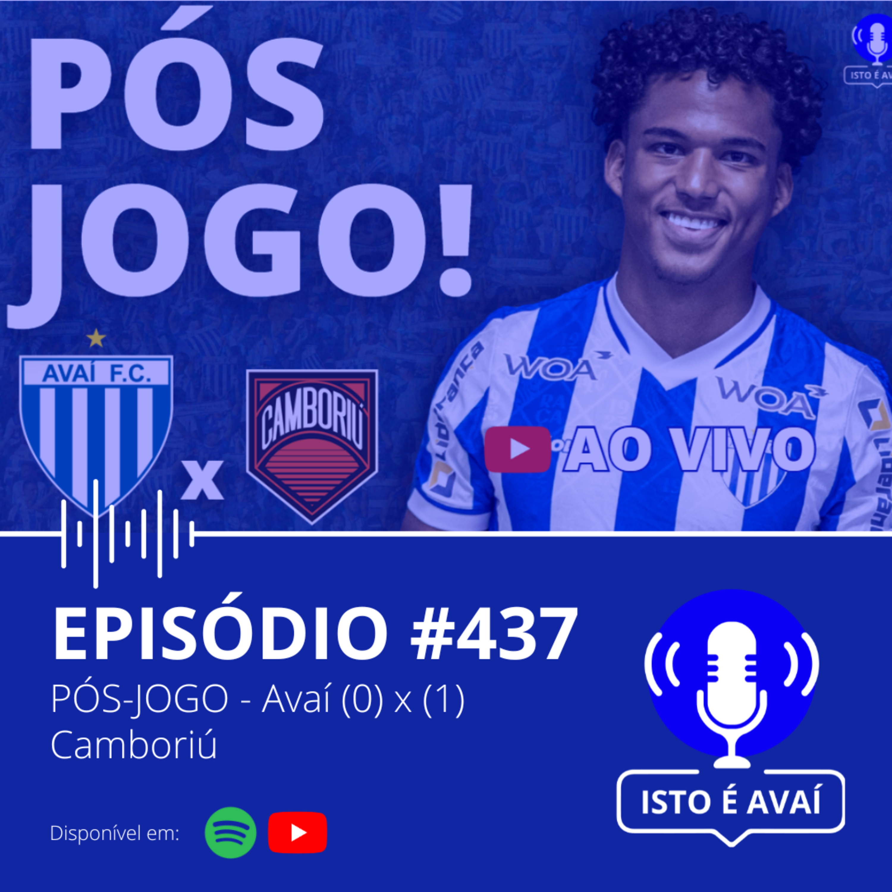 PÓS-JOGO | Avaí (0) x (1) Camboriú #437 - 2026 episode artwork