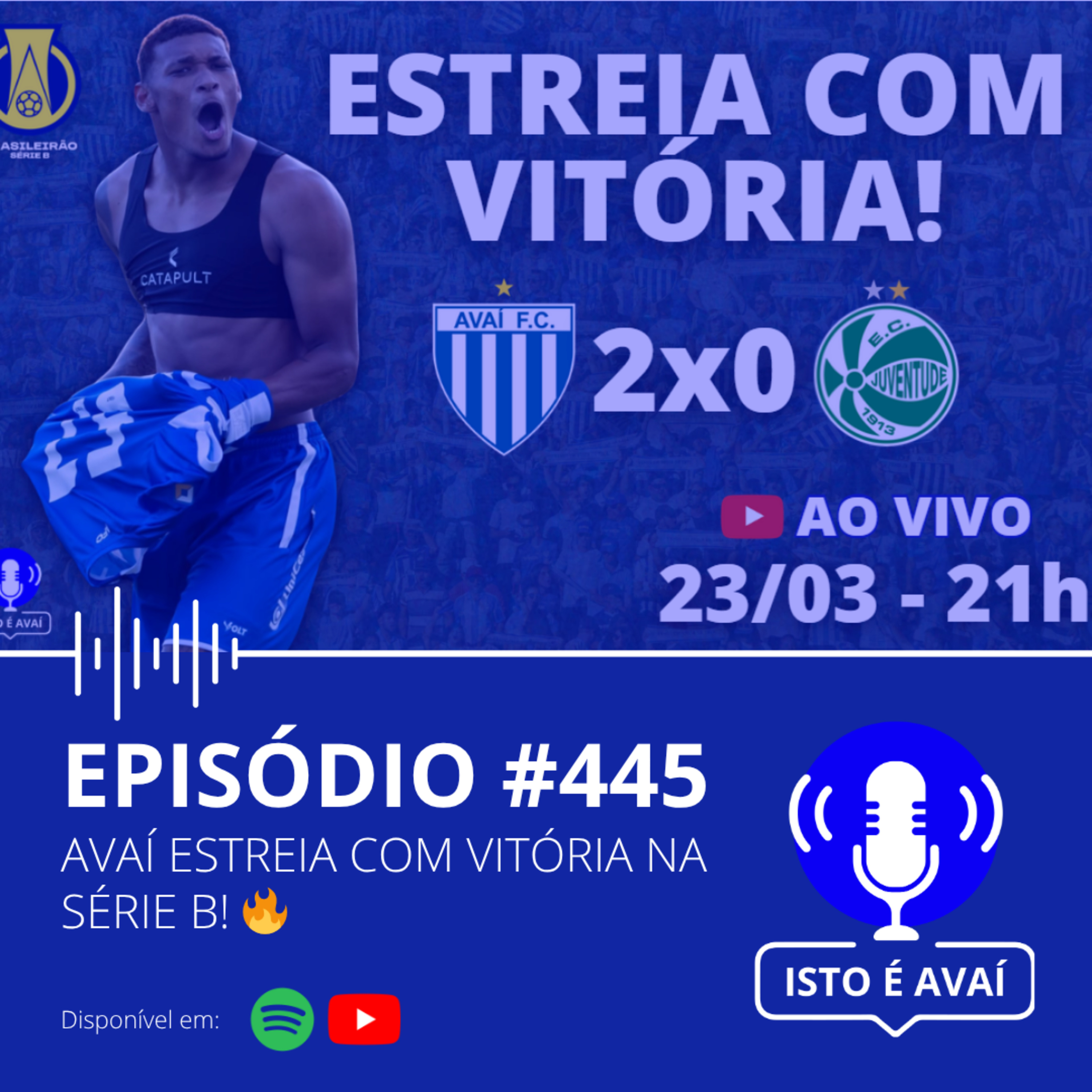 AVAÍ ESTREIA COM VITÓRIA NA SÉRIE B! 🔥#445 - 2026 episode artwork