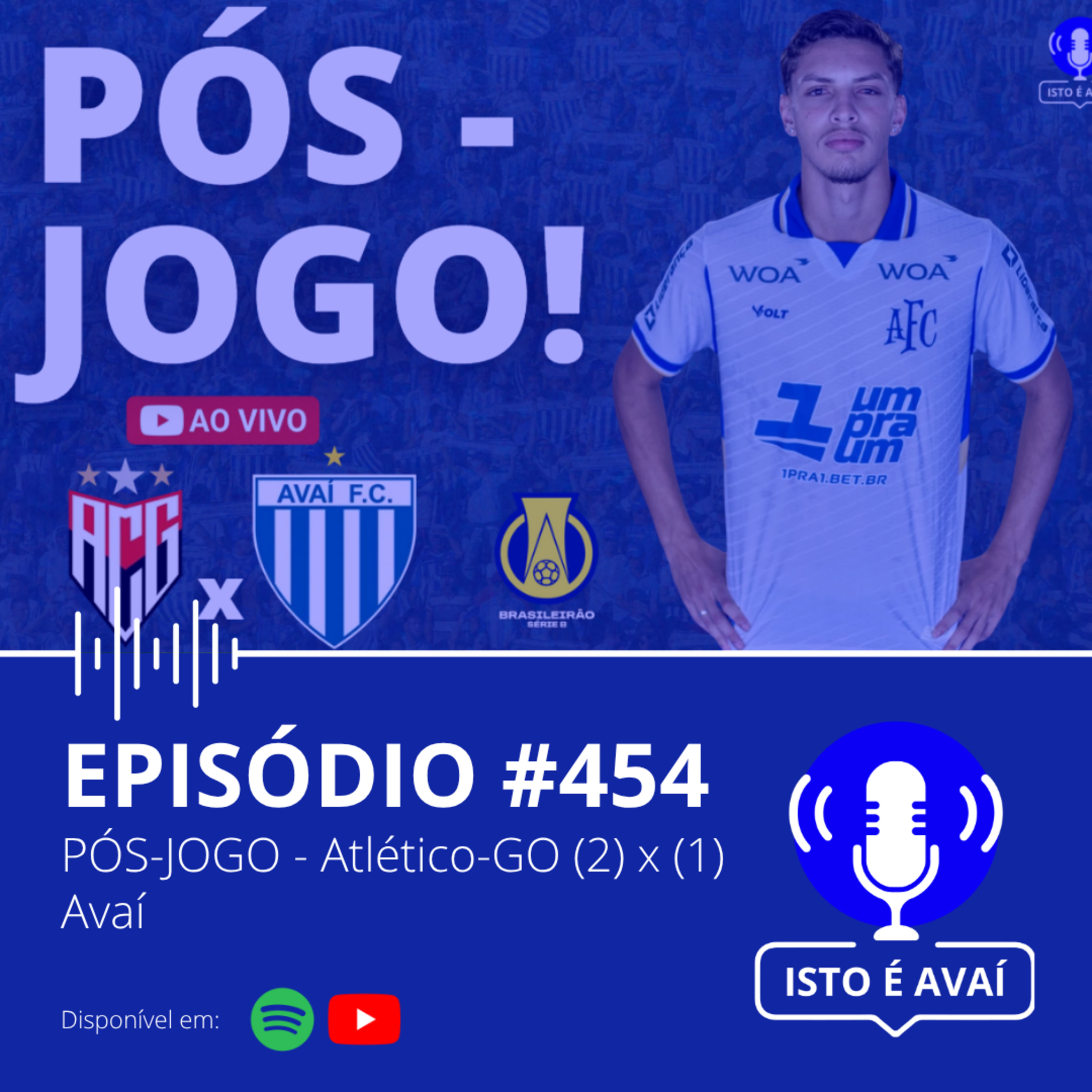 PÓS JOGO - Atlético-GO (2) x (1) Avaí #454 - 2026 episode artwork