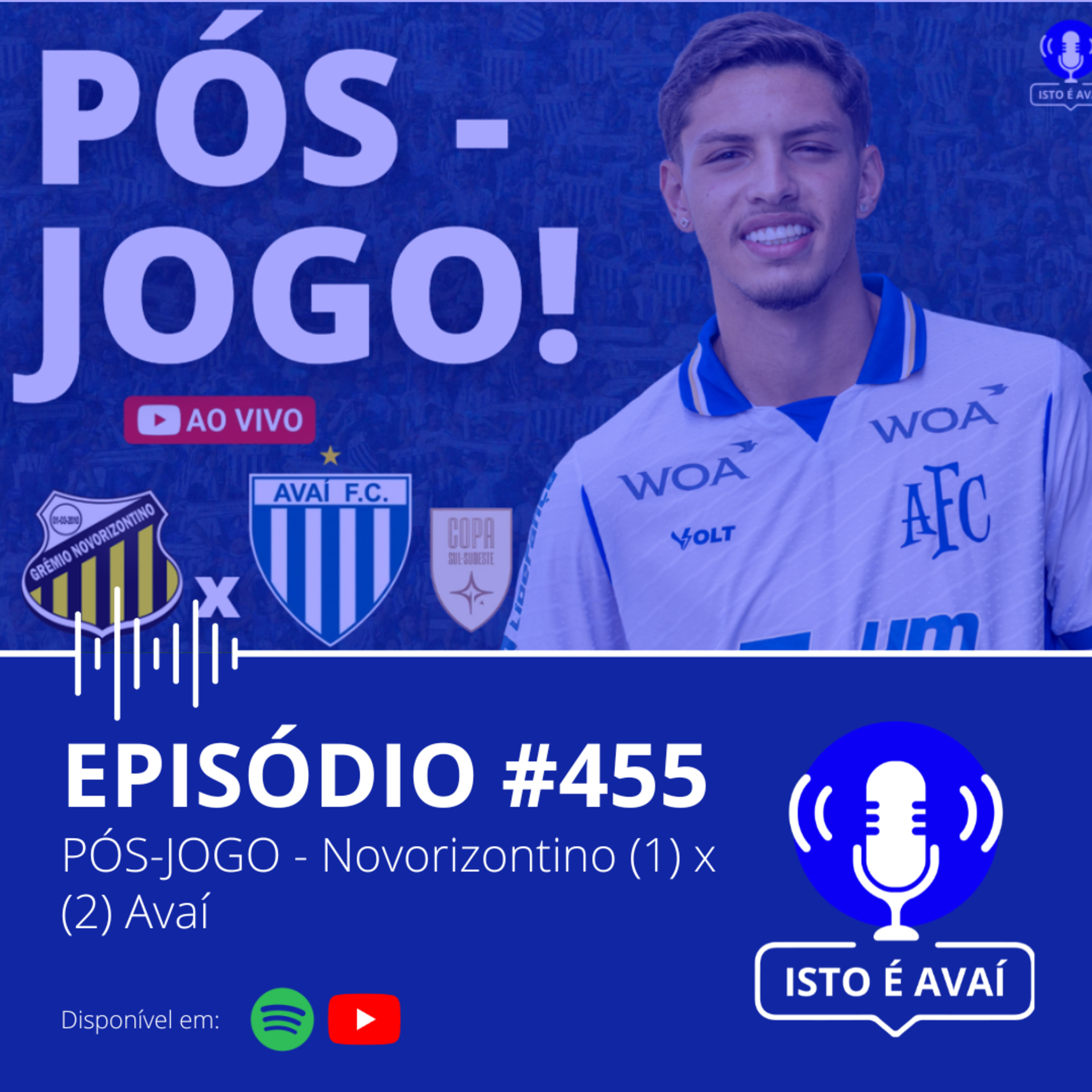 PÓS JOGO - Novorizontino (1) x (2) Avaí #455 - 2026 episode artwork