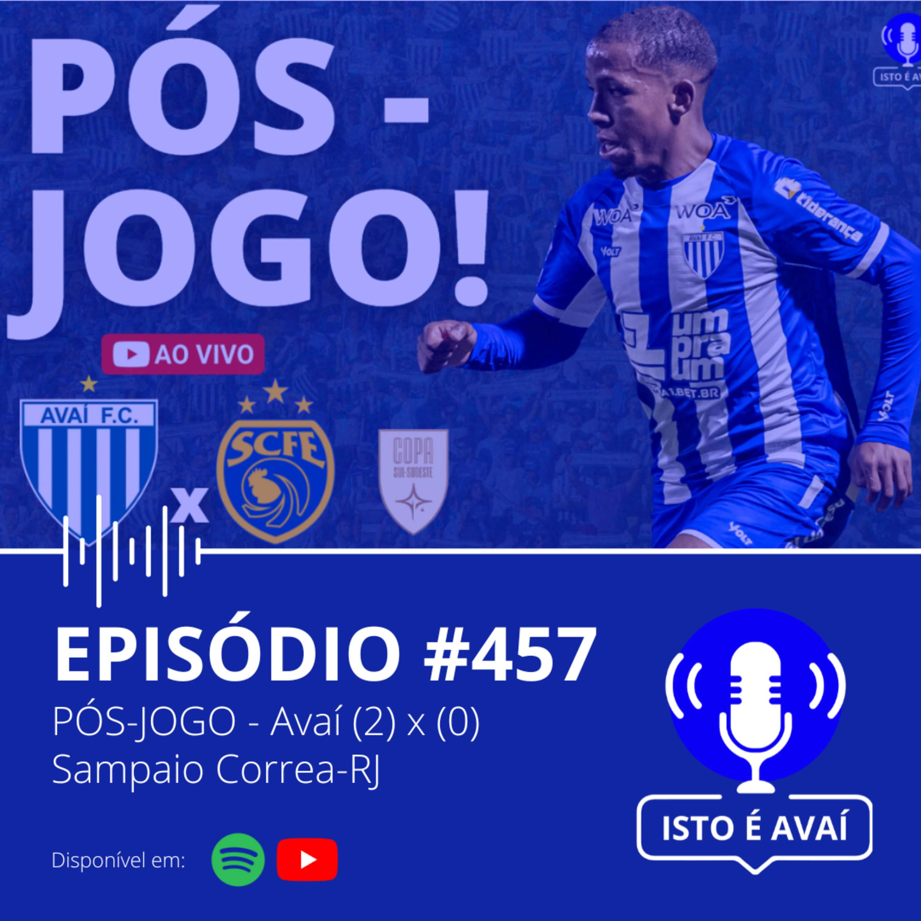 PÓS JOGO - Avaí (2) x (0) Sampaio Corrêa-RJ #457 - 2026 episode artwork