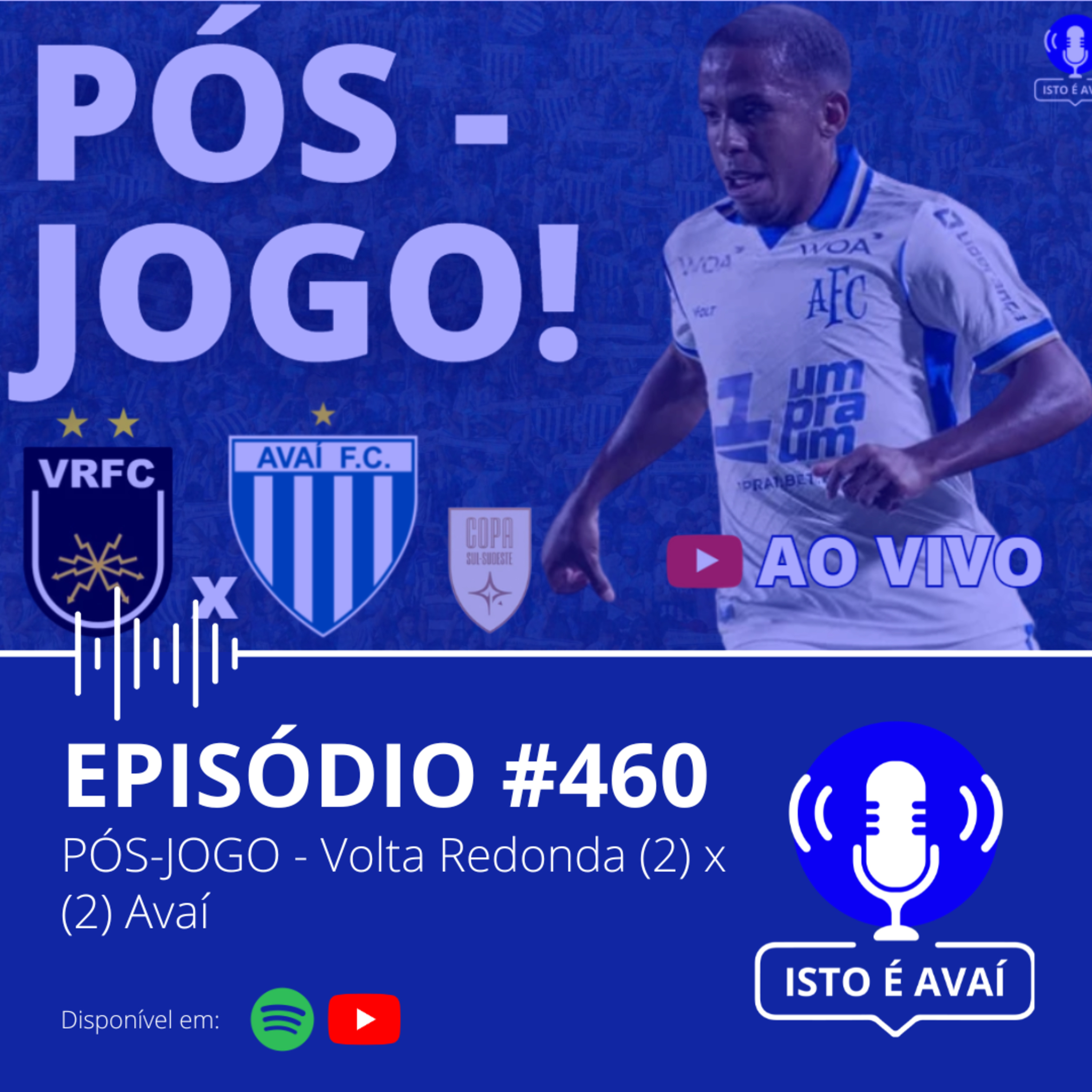 PÓS JOGO - Volta Redonda (2) x (2) Avaí #460 - 2026 episode artwork