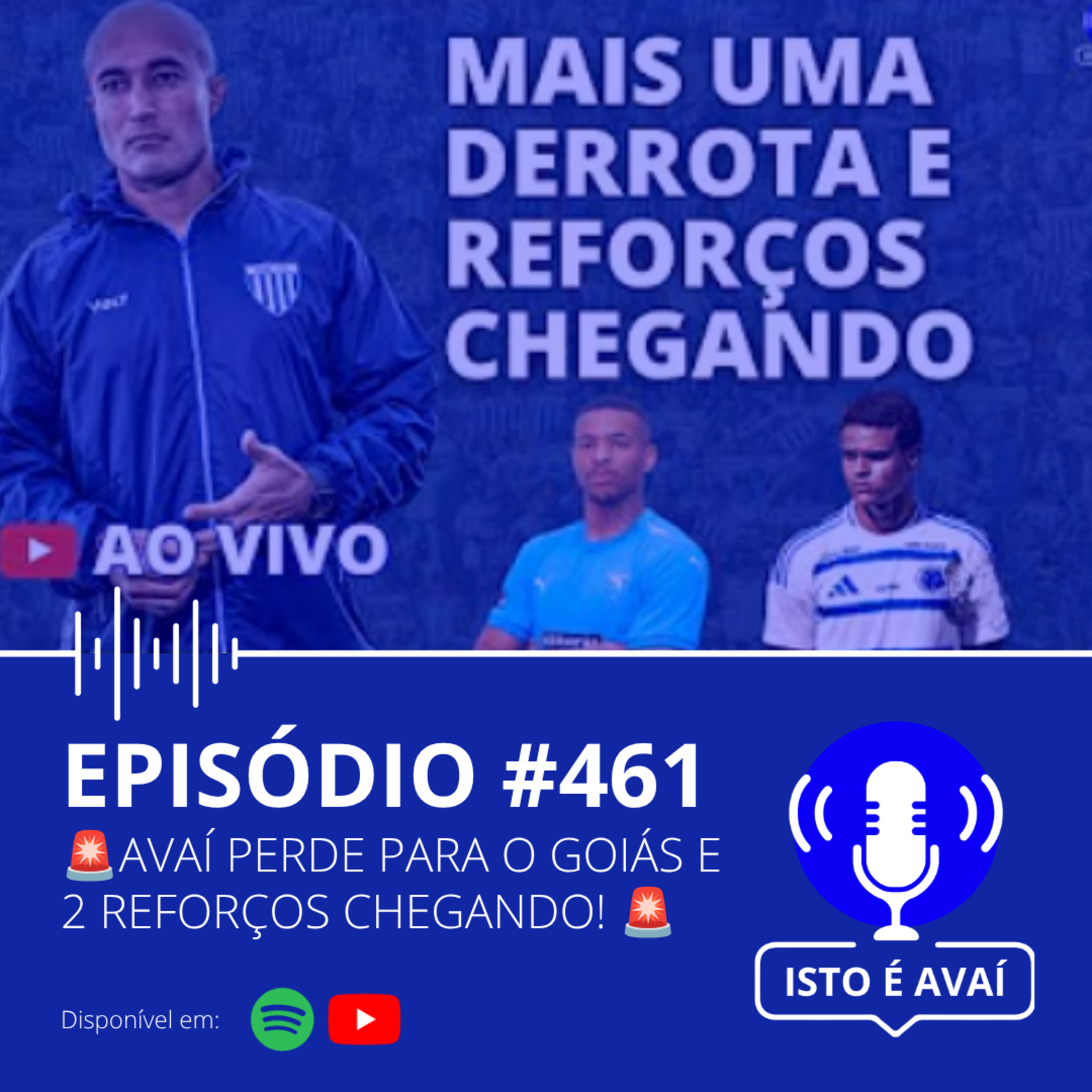 🚨AVAÍ PERDE PARA O GOIÁS E TEM 2 REFORÇOS CHEGANDO! 🚨 #461 - 2026 episode artwork