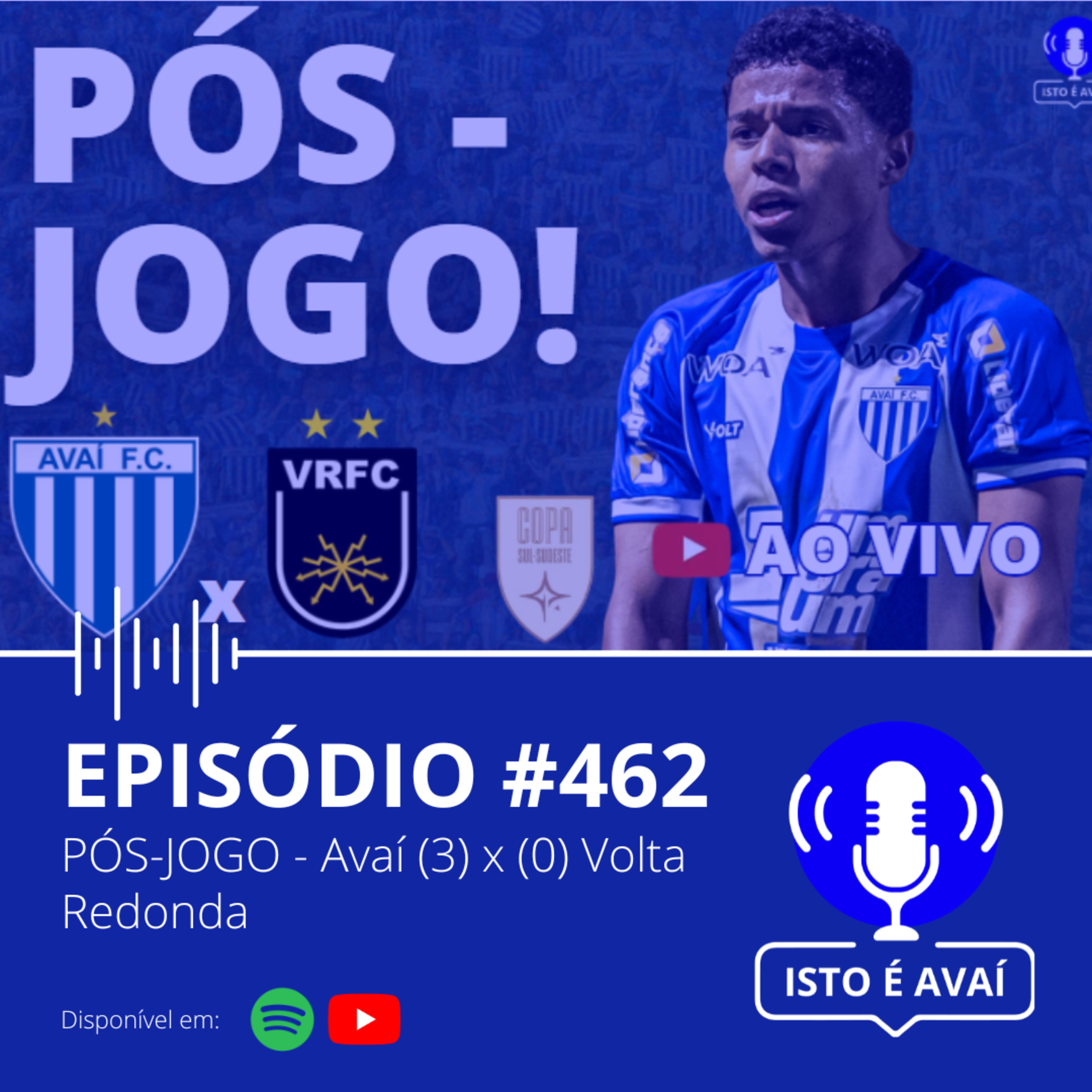 PÓS JOGO - Avaí (3) x (0) Volta Redonda #462 - 2026 episode artwork