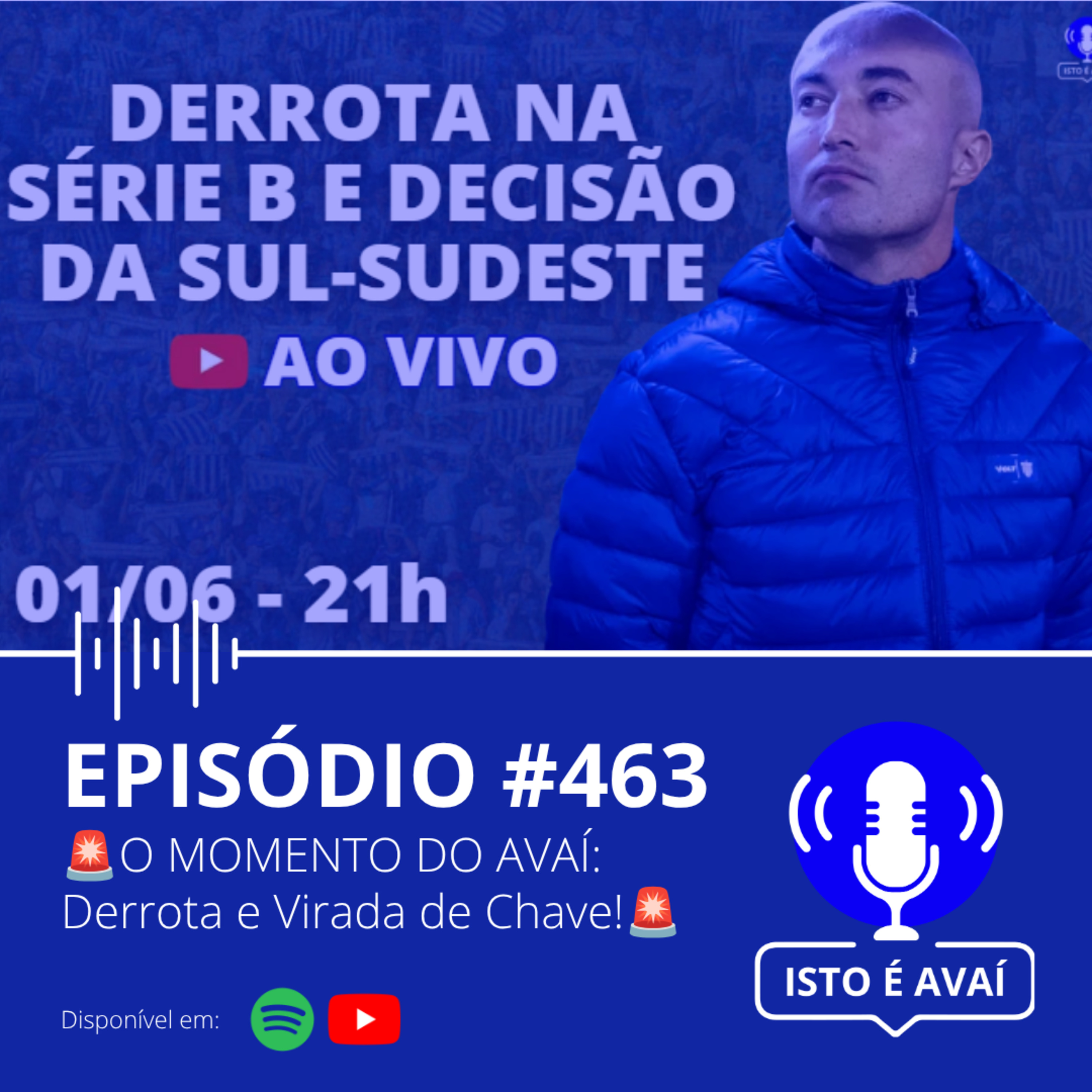 🚨O MOMENTO DO AVAÍ: Derrota e Virada de Chave!🚨 #463 - 2026 episode artwork