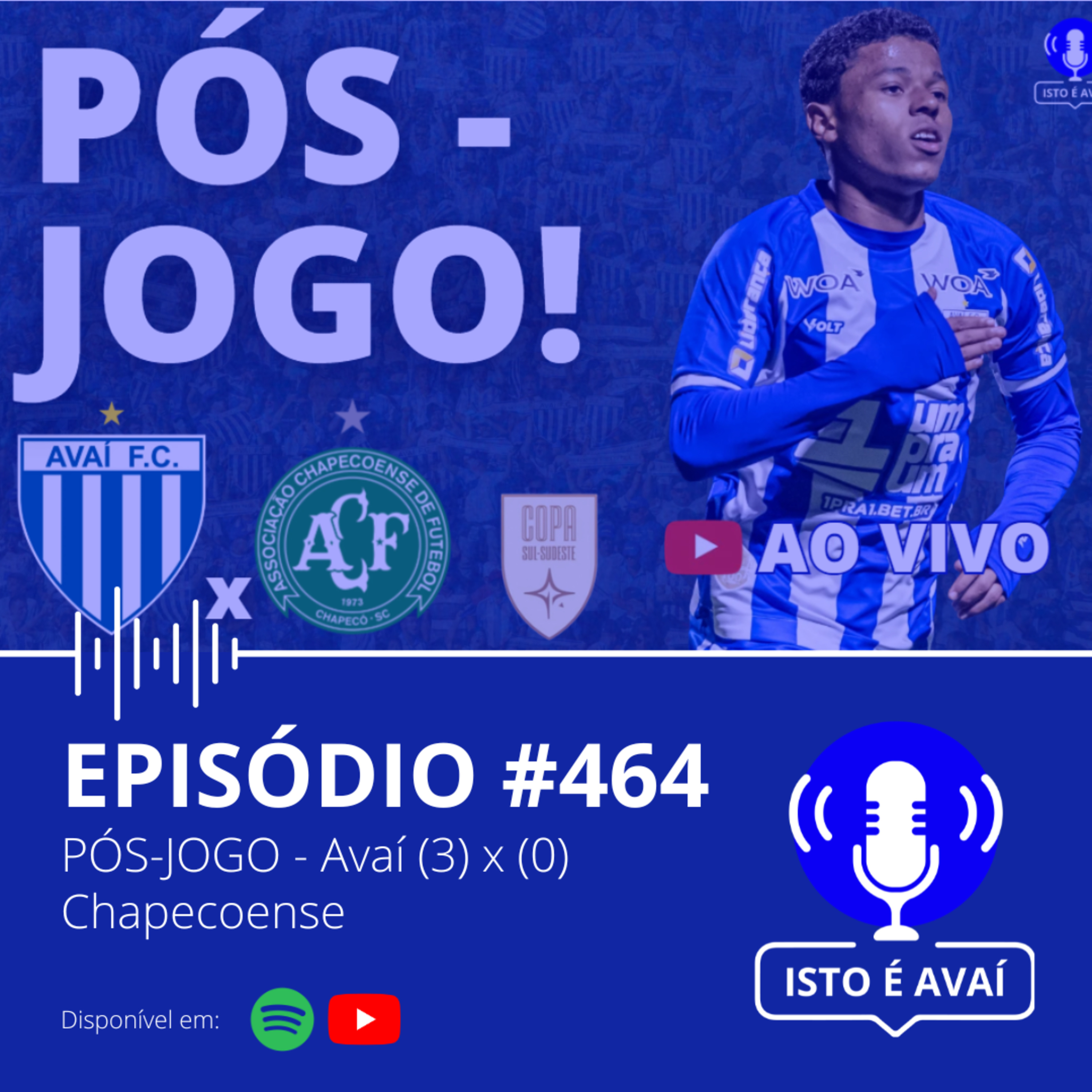 PÓS JOGO - Avaí (3) x (0) Chapecoense #464 - 2026 episode artwork