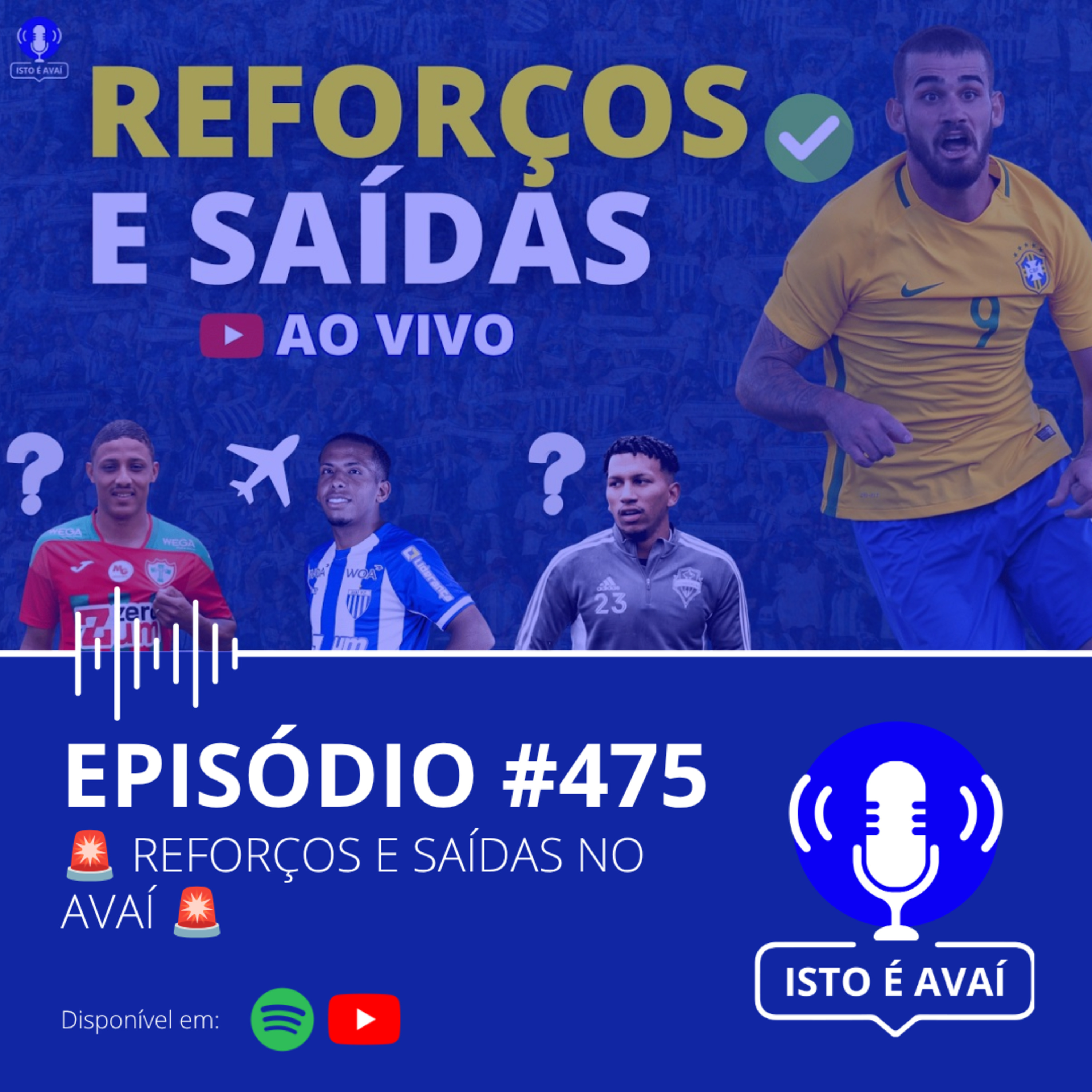🚨REFORÇOS E SAÍDAS NO AVAÍ!🚨 #475 - 2026 episode artwork