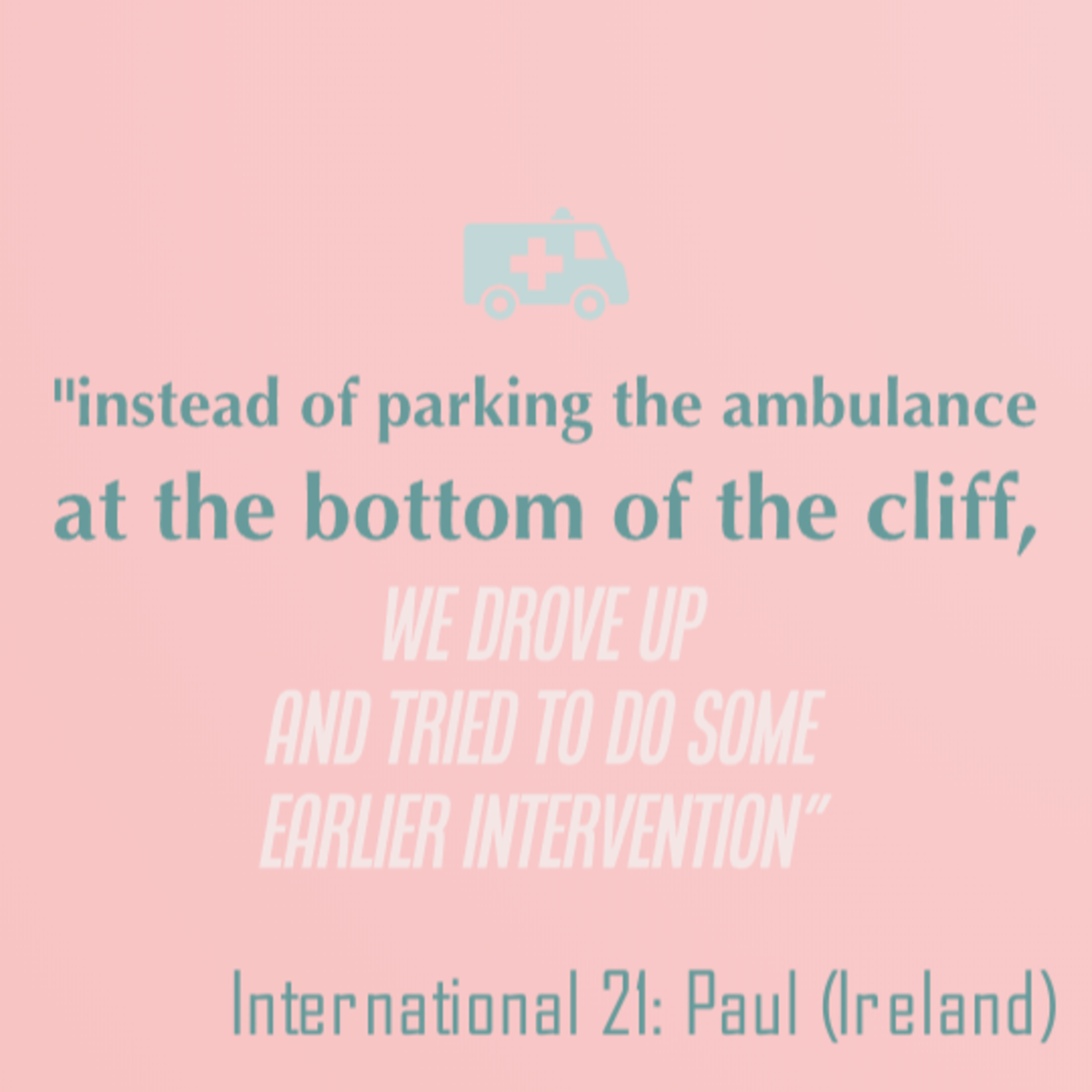 International Episode 21: Paul (Ireland) episode artwork