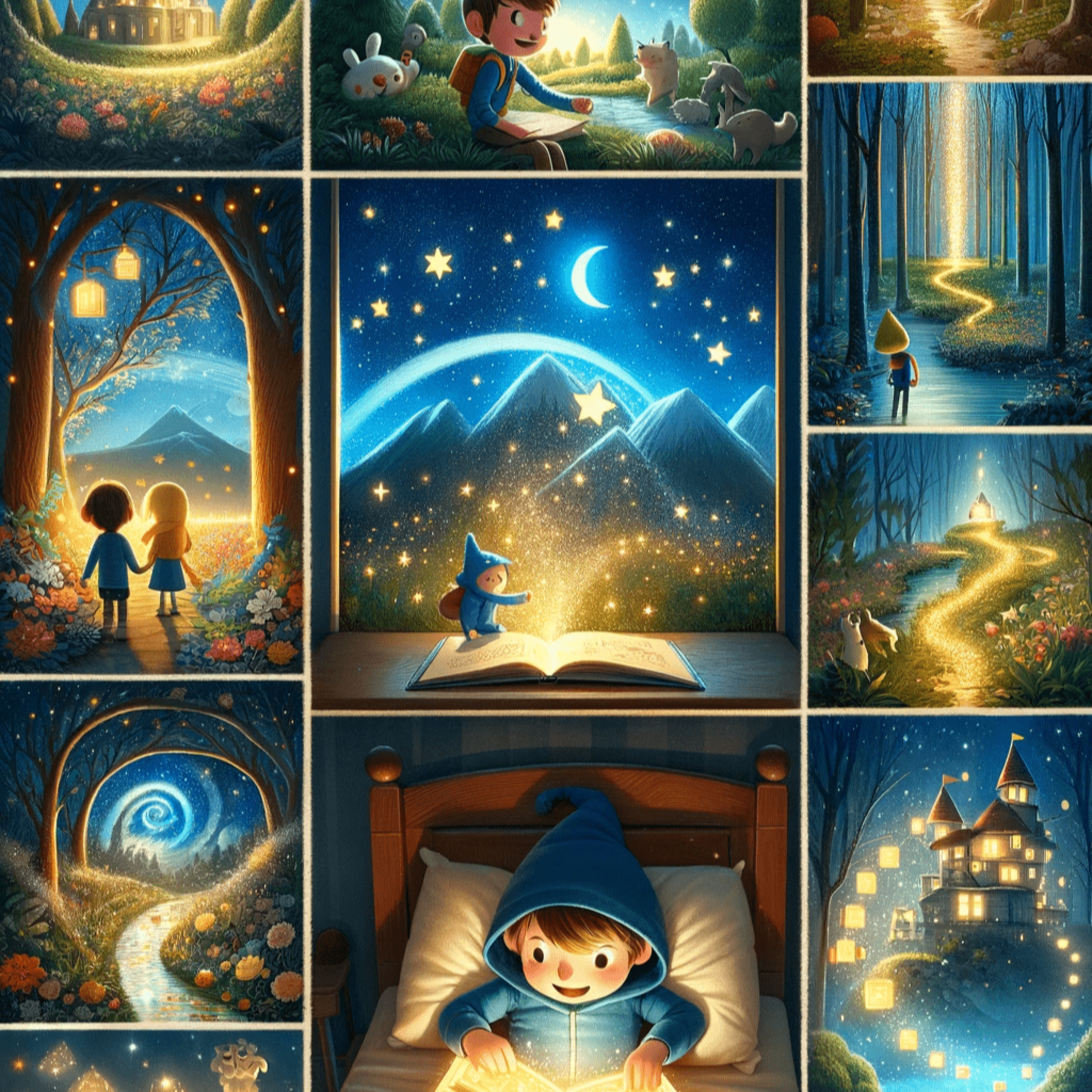 Finn und das magische Traumbuch. Gute Nacht Geschichten für Kinder zum Einschlafen für eine schöne Reise ins Traumland zum Vorlesen und selber lesen lassen mit Mehrwert, Wissen und Lernerfolg Buch episode artwork