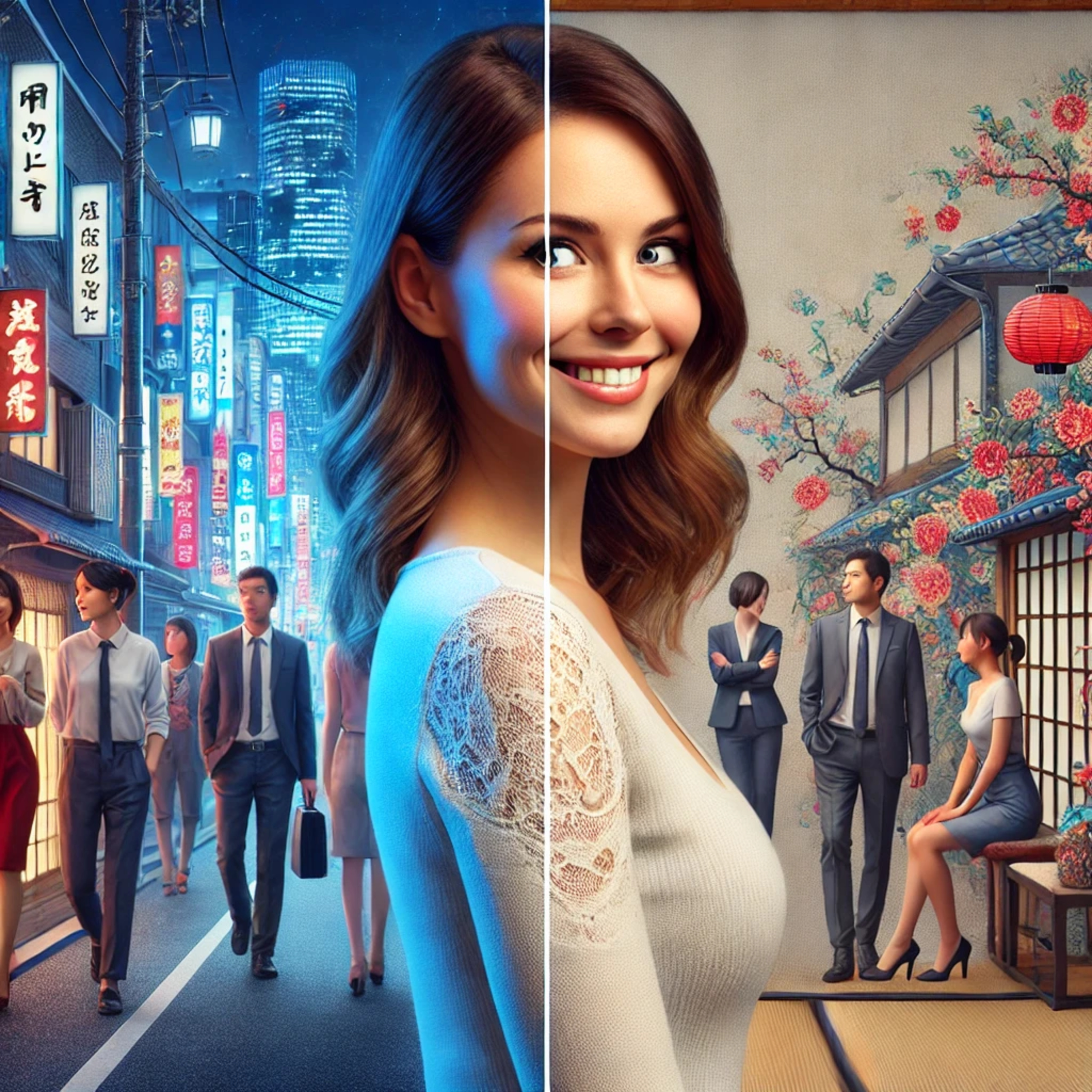 Tatemae und Honne Unterschied zwischen der öffentlichen Fassade und den echten Gefühlen oder Absichten. Japanische Weisheiten und Techniken. Konzepte für Erfolg. Raus aus der Komfortzone. episode artwork
