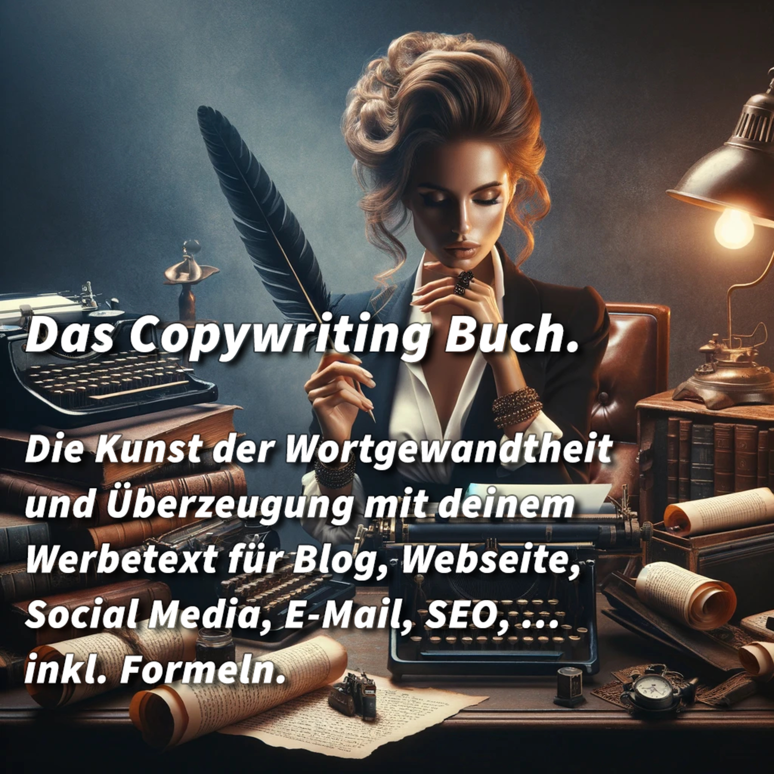 Das Copywriting Buch. Die Kunst der Wortgewandtheit und Überzeugung mit deinem Werbetext für Blog, Webseite, Social Media, E-Mail, SEO, ... inkl. Formeln. Buch von Markus Flicker episode artwork