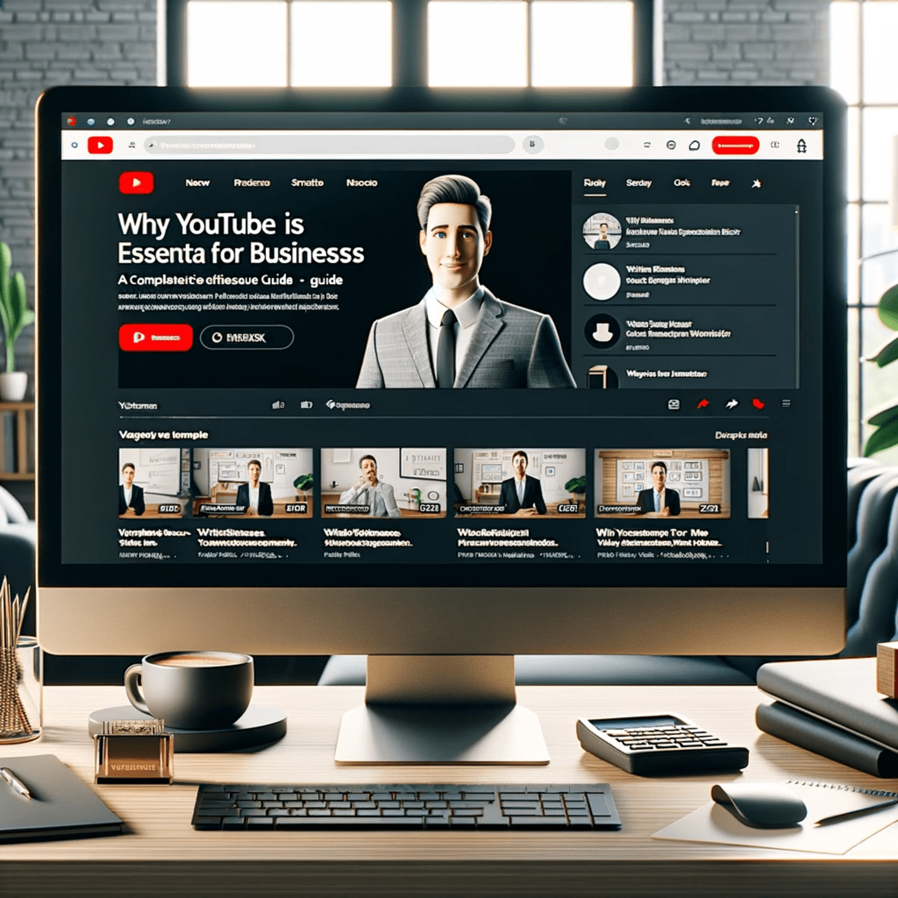 Dein YouTube Account für Videos zu mehr Sichtbarkeit im Internet für deine Selbstständigkeit. Warum YouTube für Unternehmen unverzichtbar ist - die Videoplattform im Überblick. episode artwork