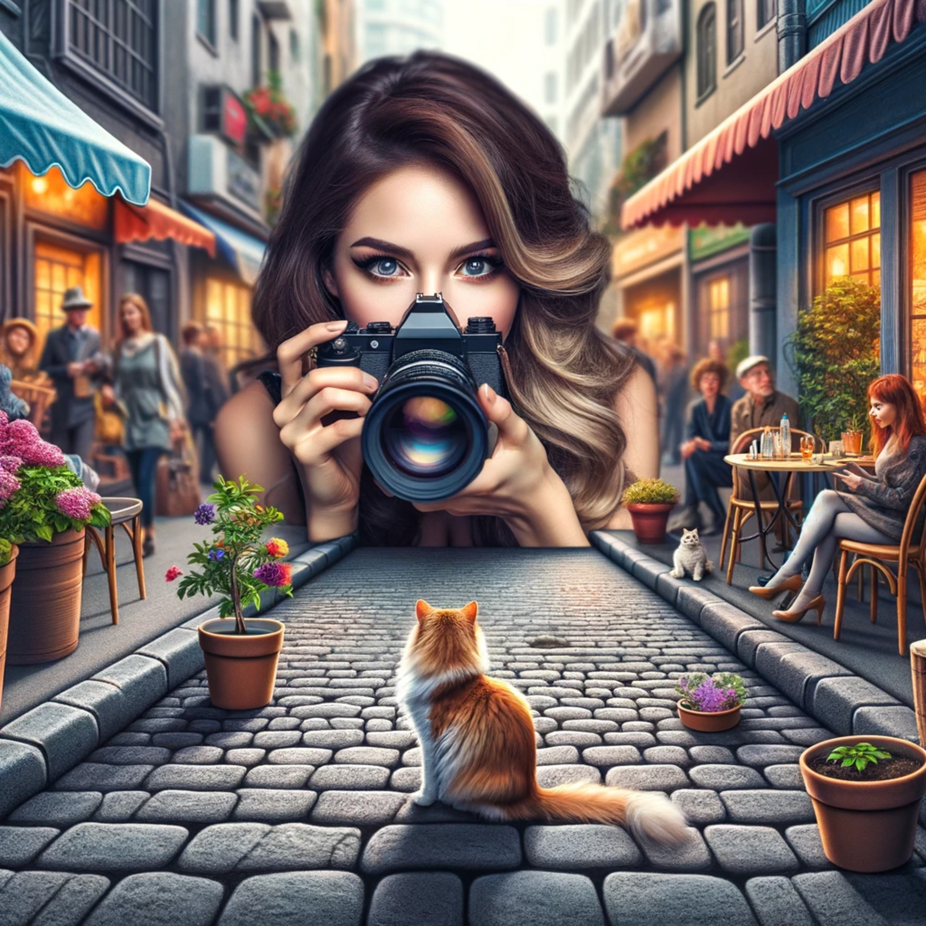 Fotos mit Tiefe. Vordergrund, Mittelgrund und Hintergrund. Fotografieren auf Augenhöhe von Objekten, Tieren und Menschen. episode artwork
