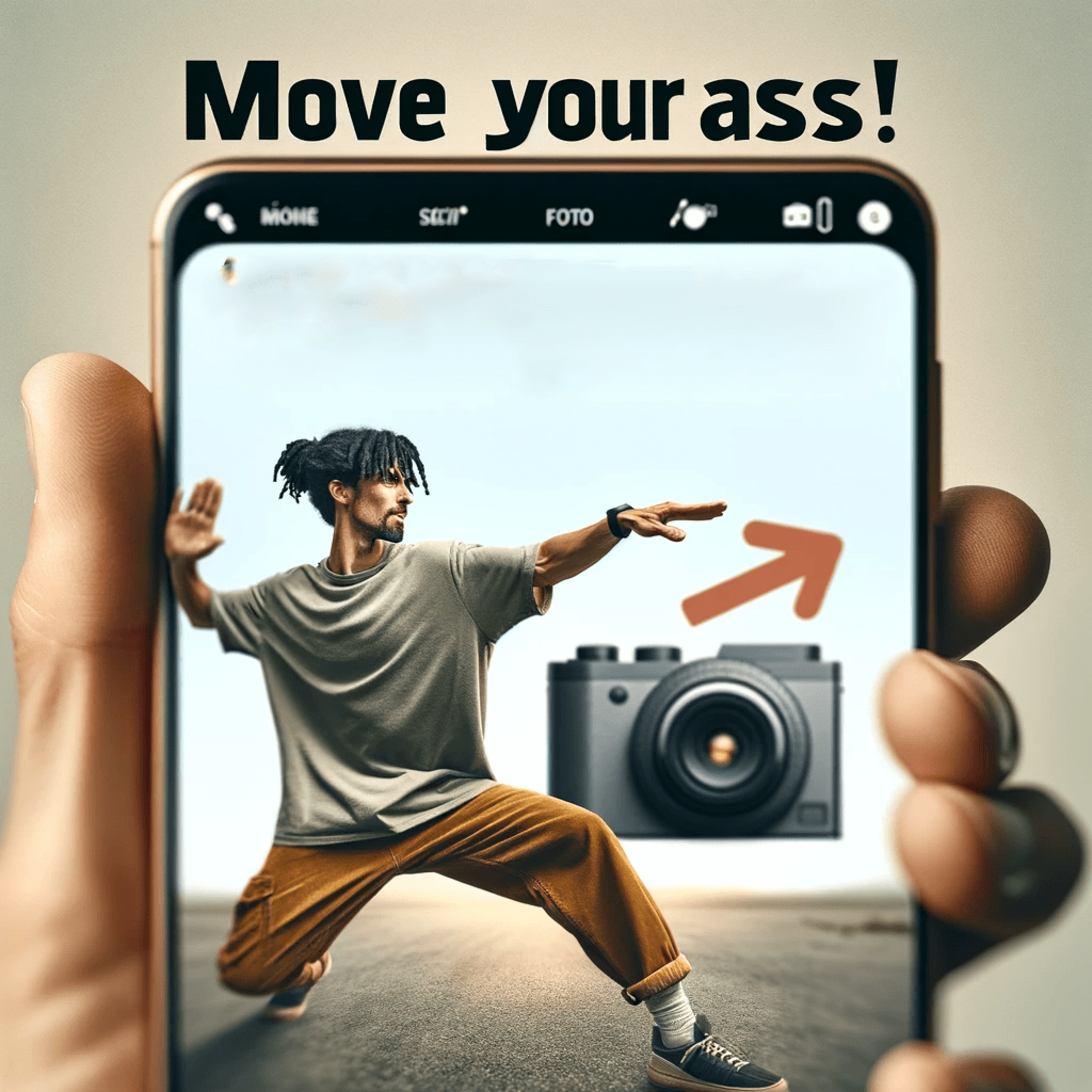 Move Your Ass! Das beste Teleobjektiv sind deine Beine! Neu Perspektive durch Bewegung. Smartphone Foto Tipp. Fotografieren und Filmen mit dem Smartphone episode artwork