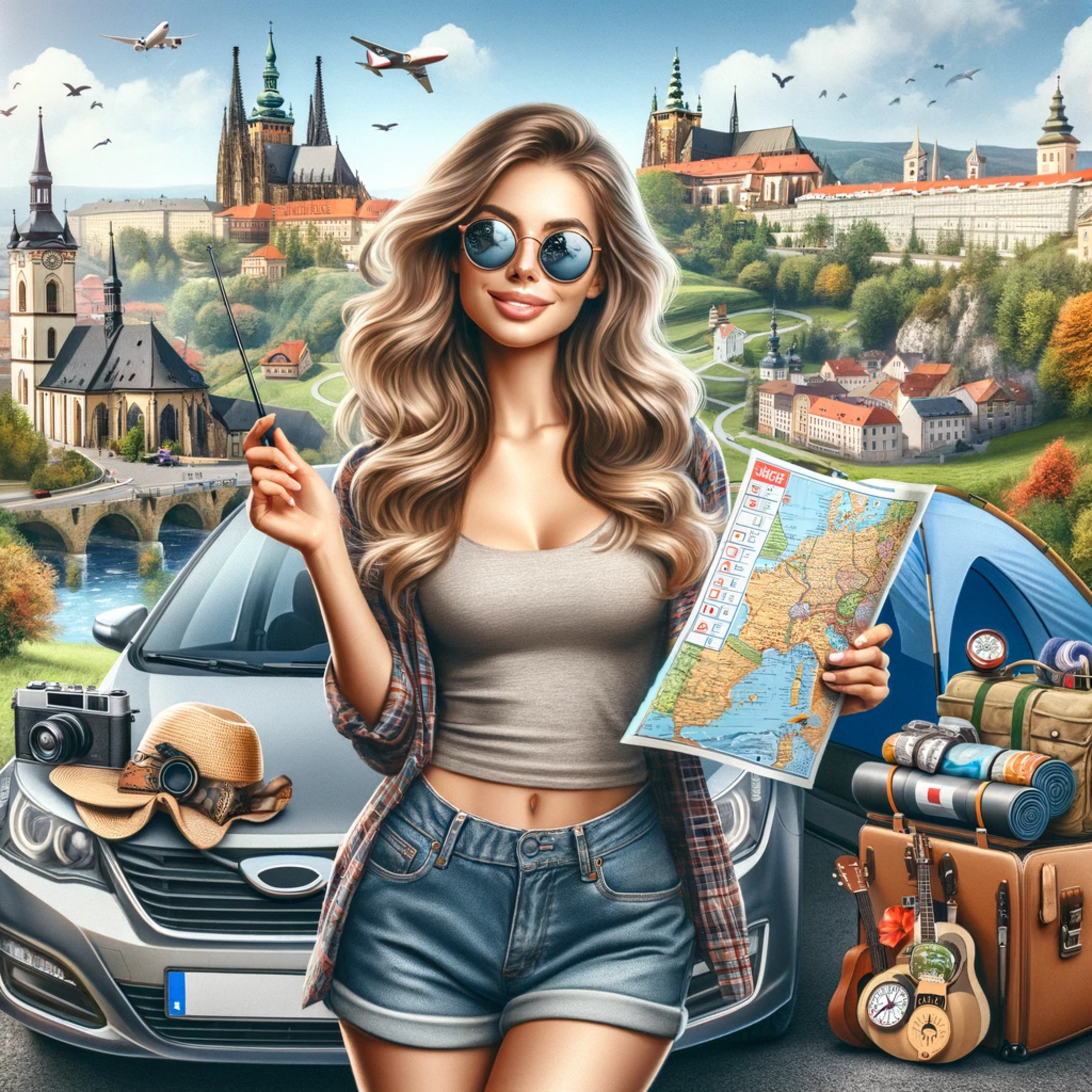 Checklisten für die Reisevorbereitung. Roadtrip in Europa. Reisen mit dem Auto innerhalb der EU: Citytrips, Camping, Landschaft, Rundfahrt mit dem PKW, romantische Städte und Urlaubsinspiration. episode artwork