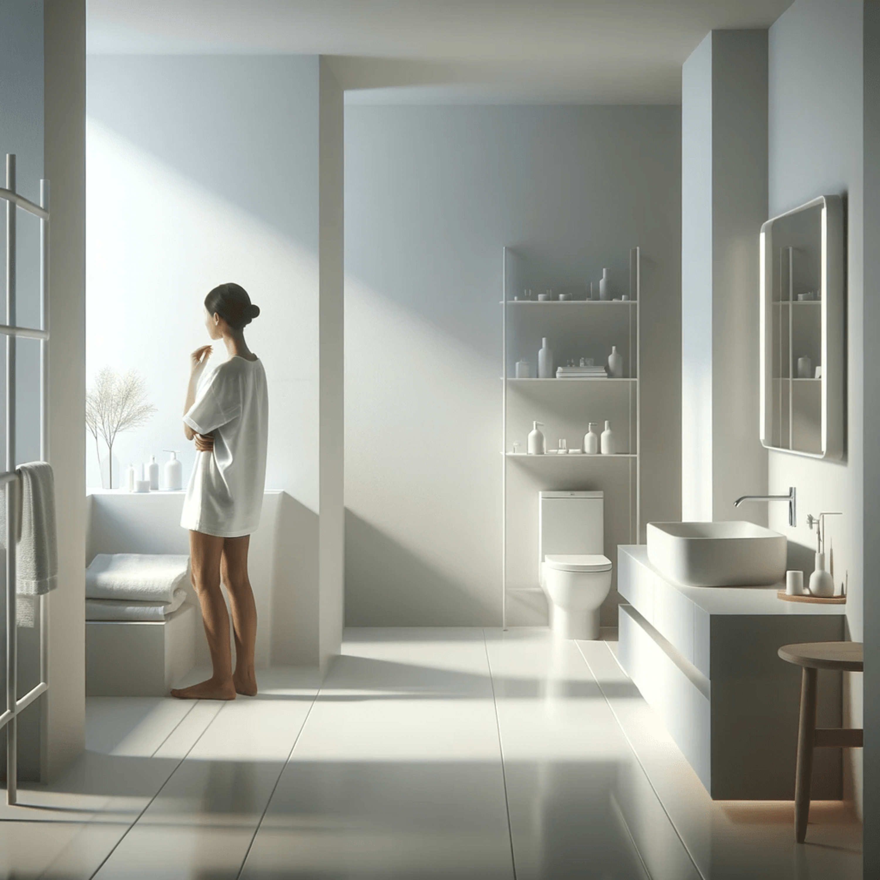 Minimalismus im Badezimmer. Nachhaltig und Umweltschonend. Minimalismus Mehr Geld Mehr Zeit Mehr Platz Mehr Leben: Minimalistisch leben, maximal profitieren, maximal genießen, weniger Ballast episode artwork