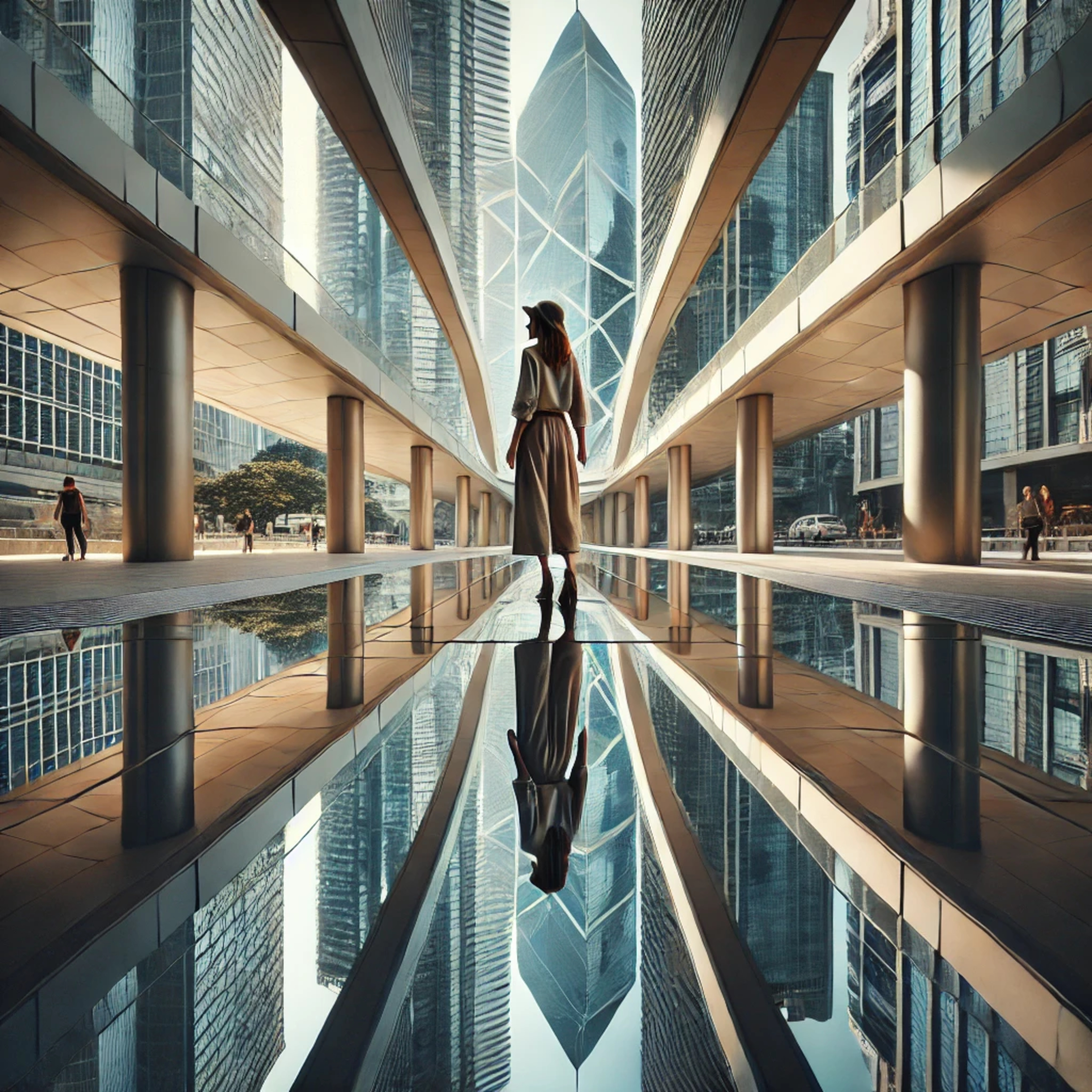 Reflektionen und Symmetrien in urbanen Räumen für DIY Fotografie. Kreative DIY-Fotografie – Zuhause, in der Stadt und in der Natur episode artwork