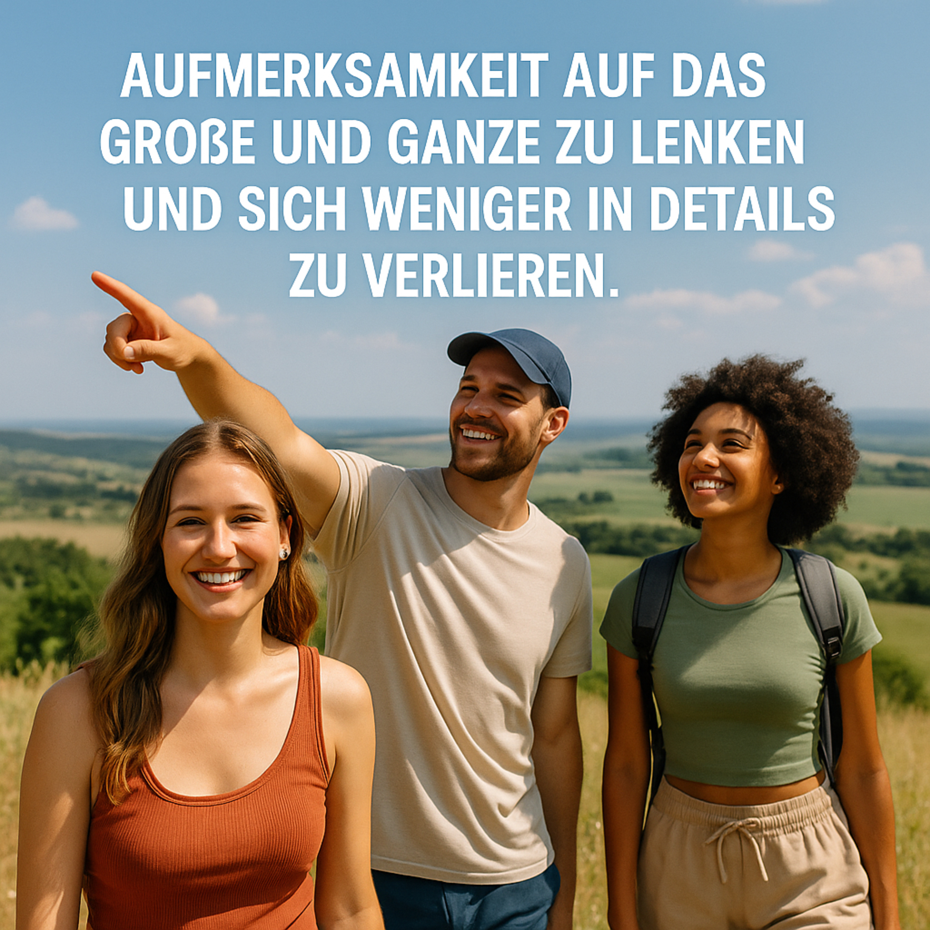 Aufmerksamkeit auf das Große und Ganze zu lenken und sich weniger in Details zu verlieren #GedankenZumLeben episode artwork