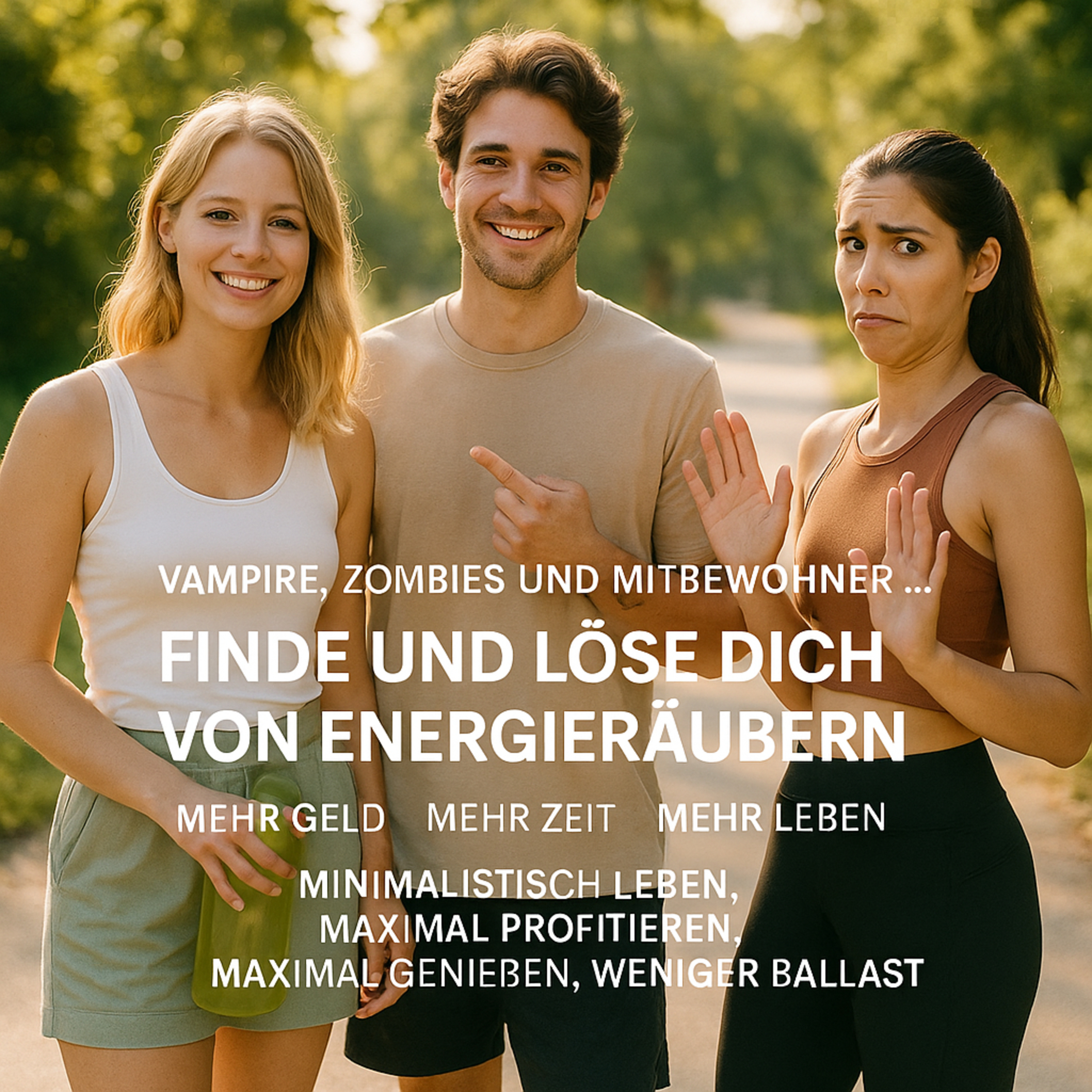 Vampire, Zombies und Mitbewohner... Über Energievampire und Krafträuber... Finde und löse dich von Energieräubern. Minimalismus Mehr Geld Mehr Zeit Mehr Platz Mehr Leben: Minimalistisch leben. episode artwork