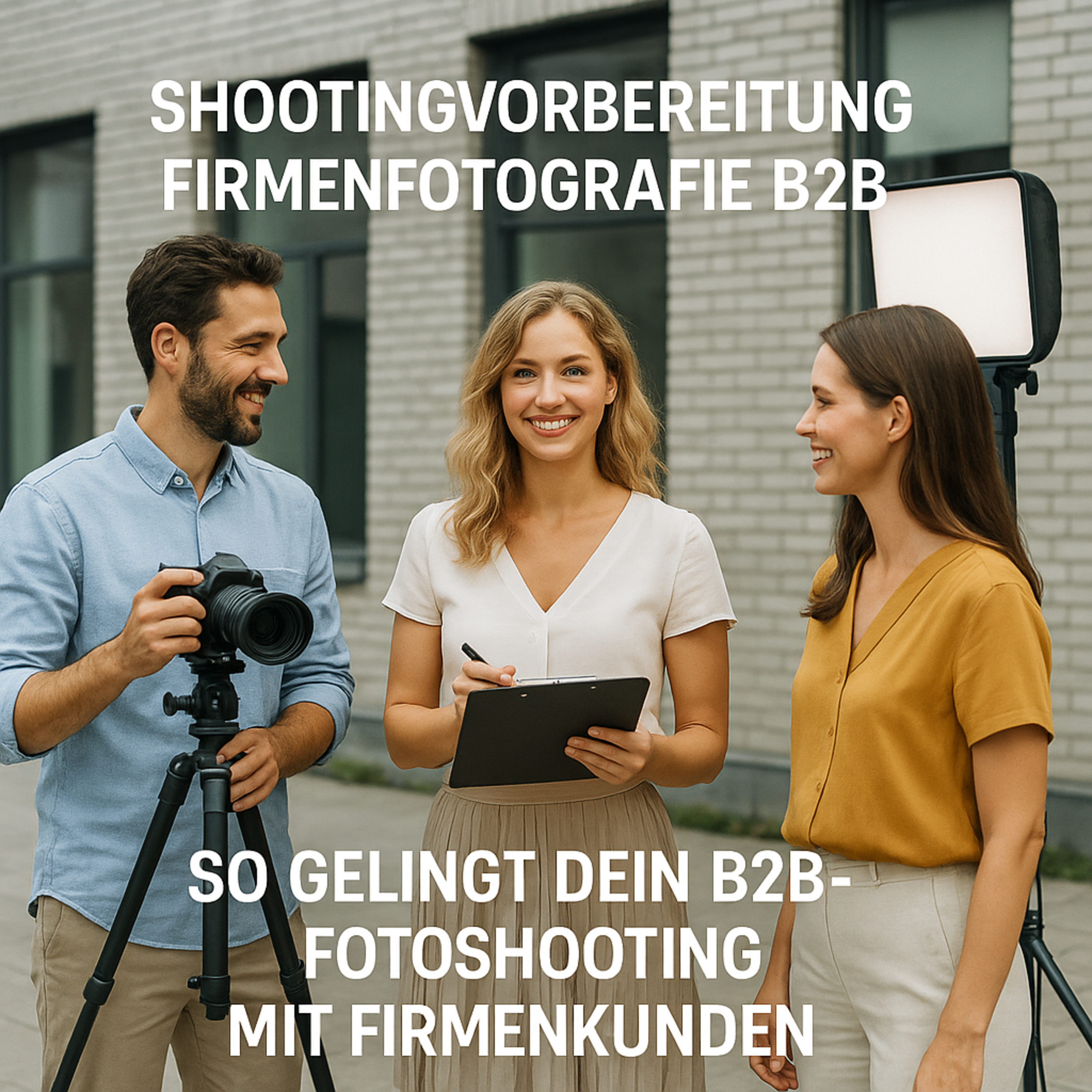 Shootingvorbereitung Firmenfotografie B2B. So gelingt Dein B2B-Fotoshooting mit Firmenkunden episode artwork