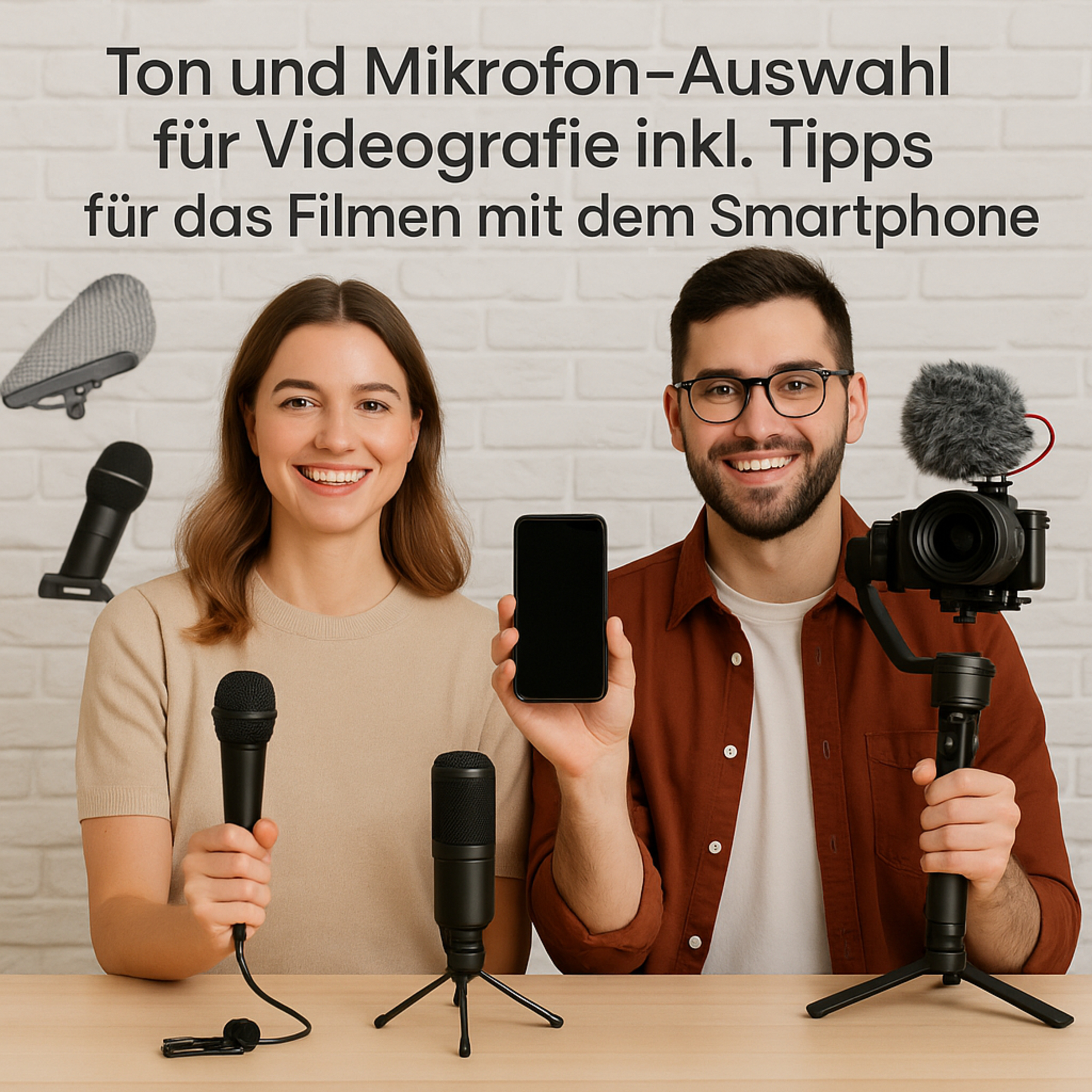 Ton und Mikrofon-Auswahl für Videografie inkl. Tipps für das Filmen mit dem Smartphone episode artwork