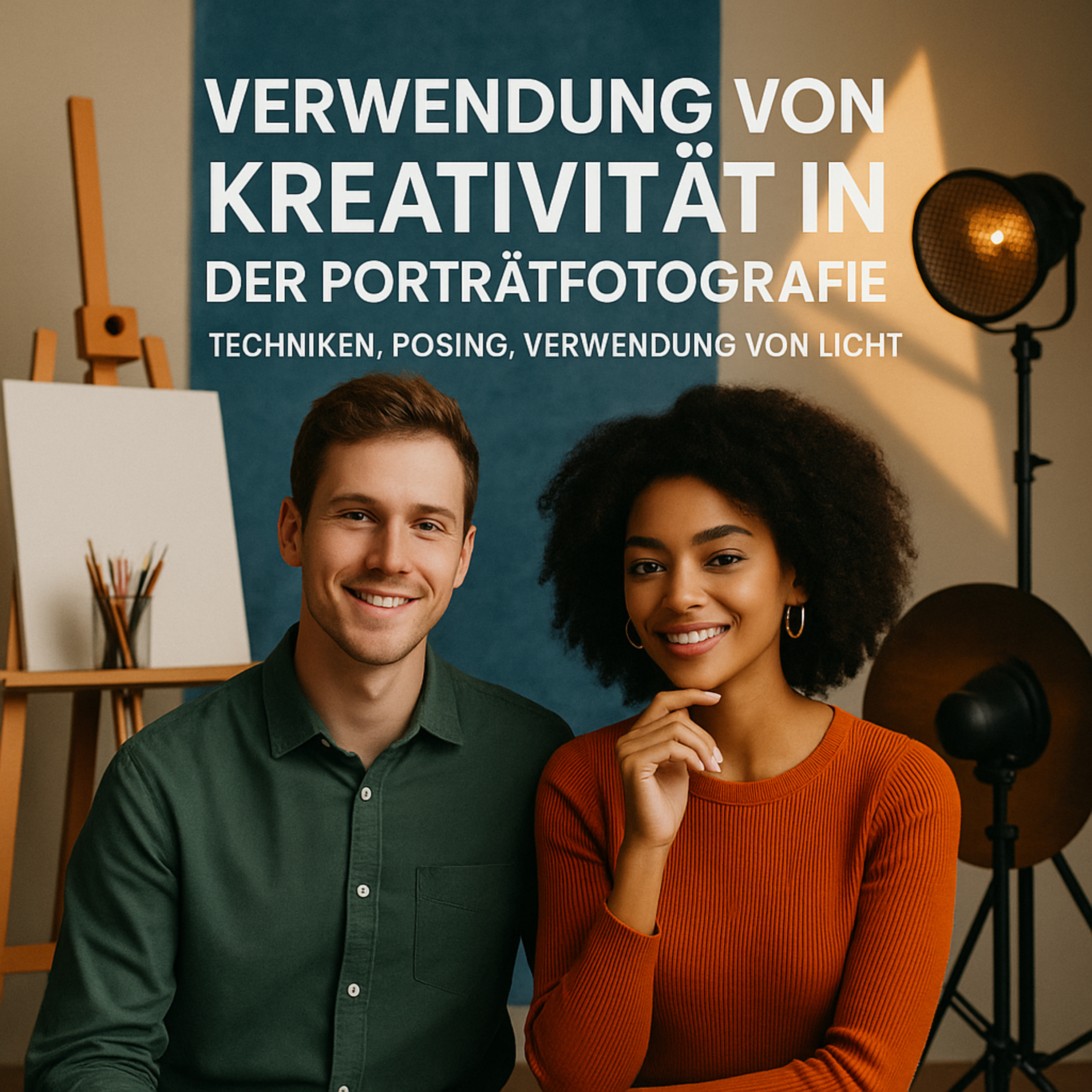 Verwendung von Kreativität in der Porträtfotografie: Techniken, Posing, Verwendung von Licht episode artwork