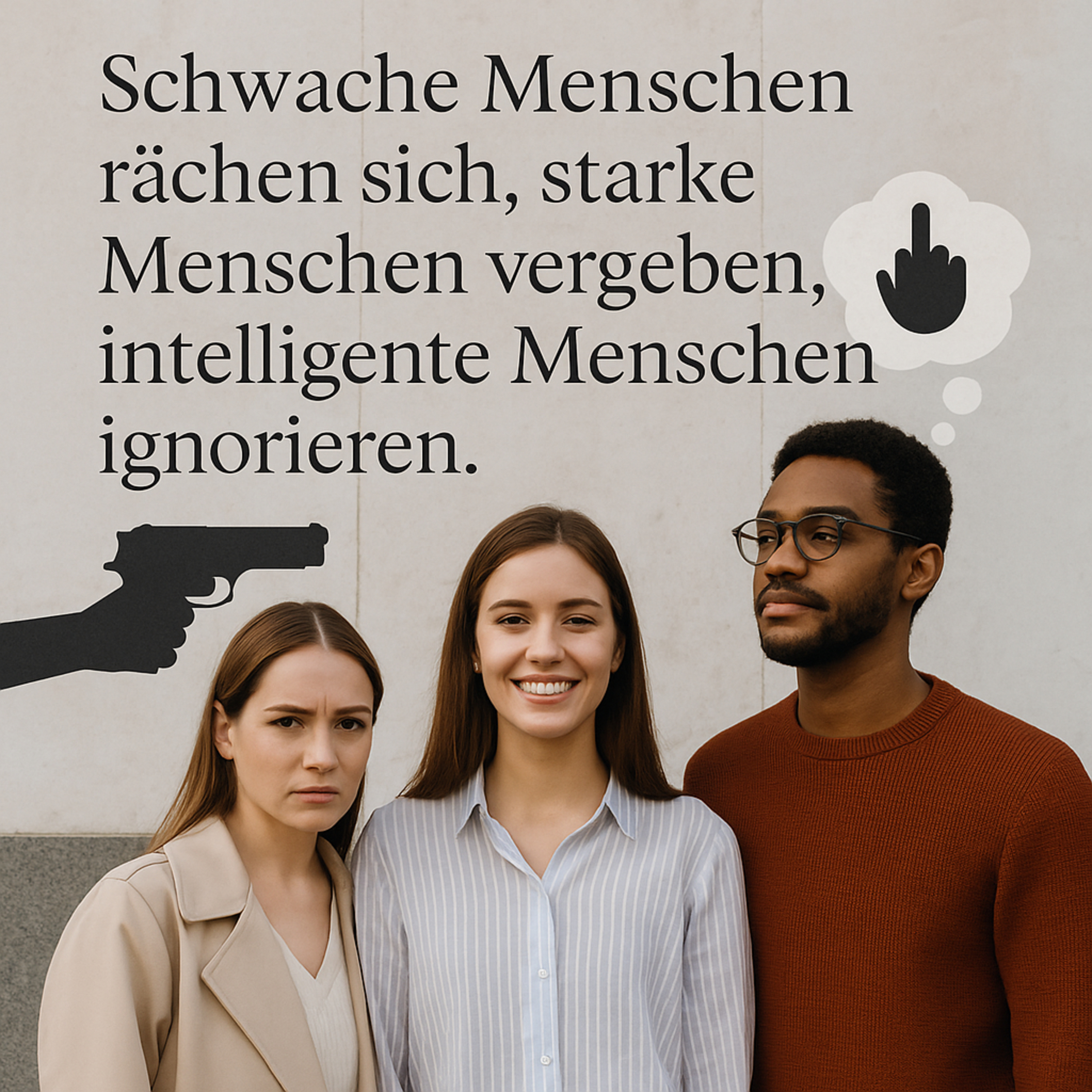 Schwache Menschen rächen sich, starke Menschen vergeben, intelligente Menschen ignorieren episode artwork