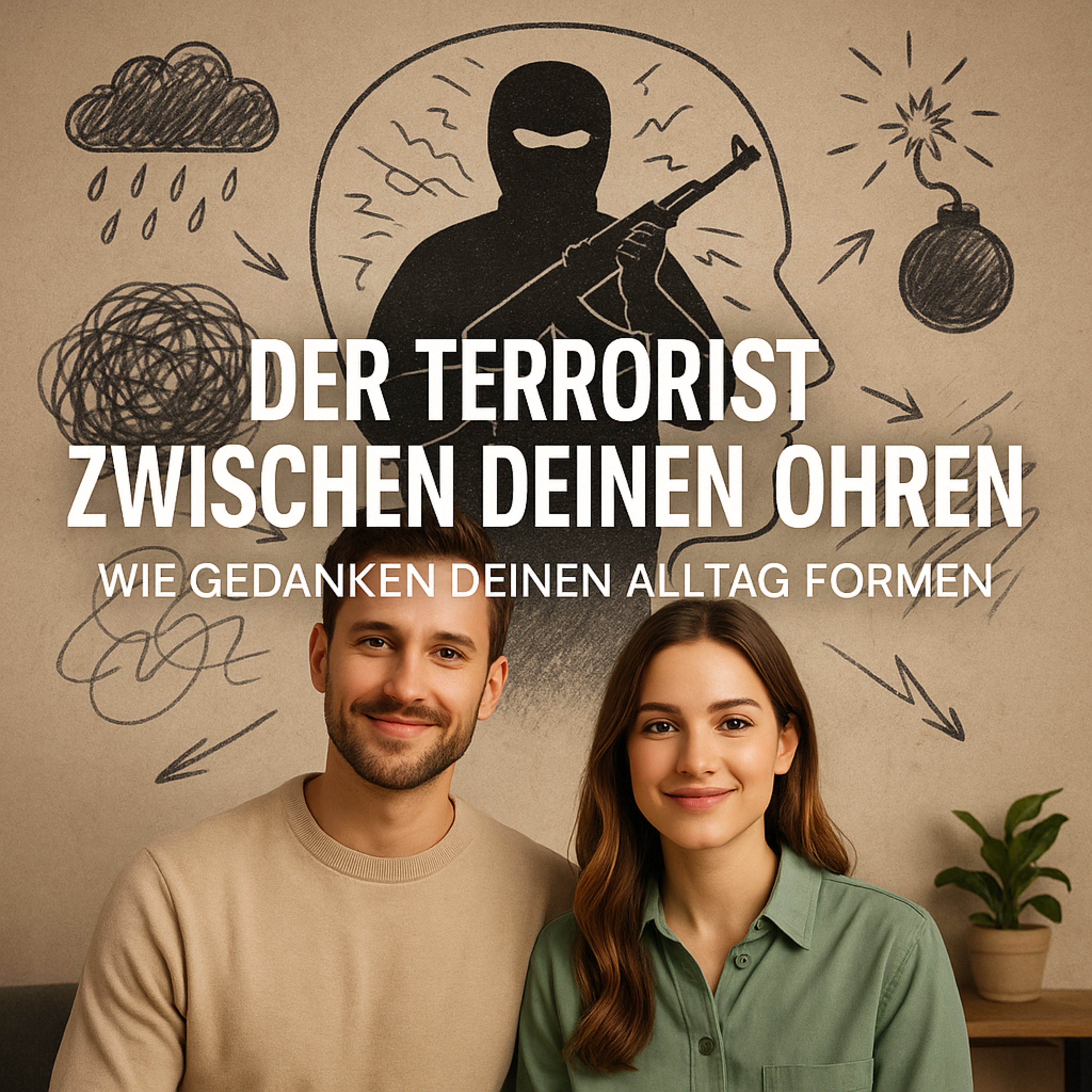 Der Terrorist zwischen deinen Ohren. Wie Gedanken deinen Alltag formen. episode artwork