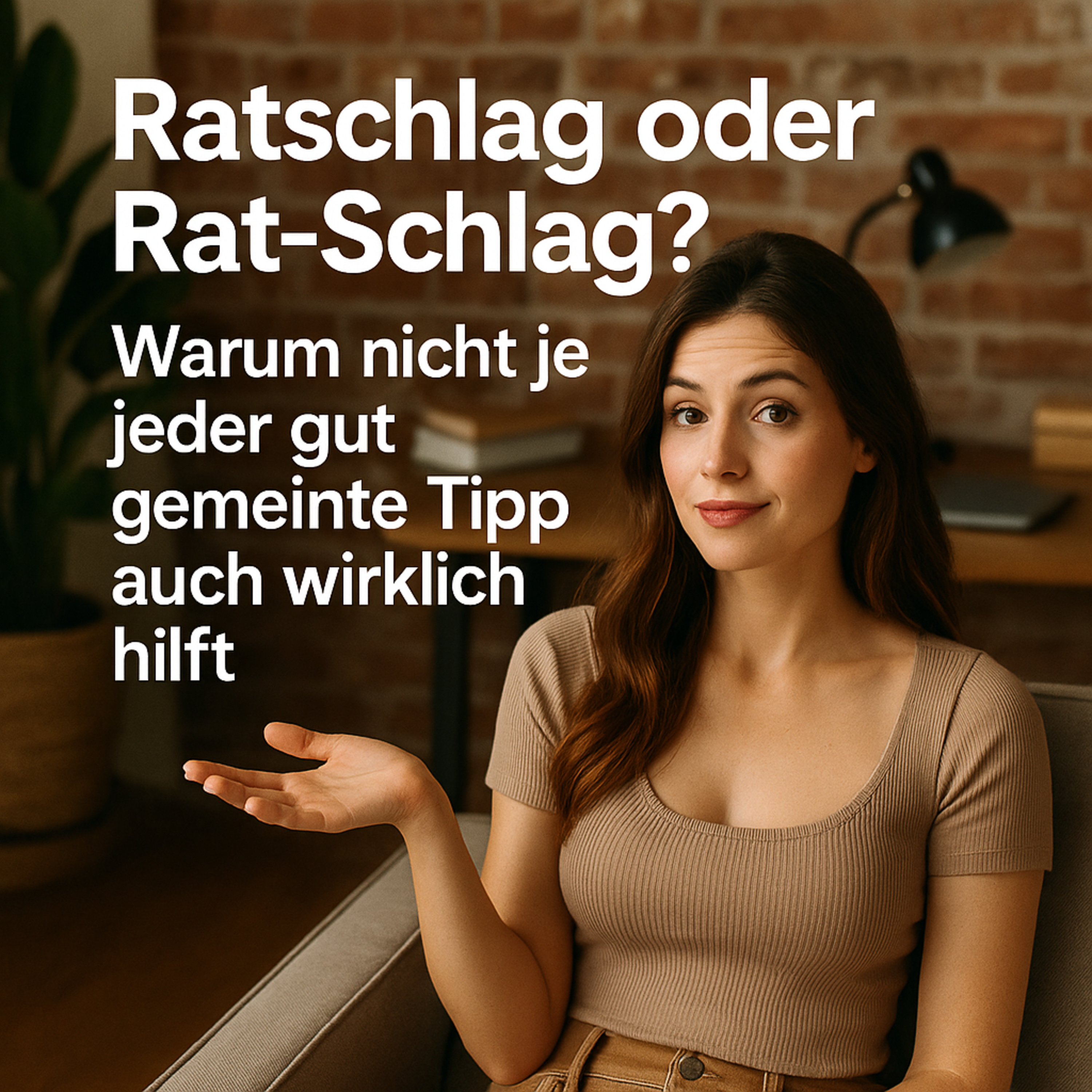 Ratschlag oder mit Rat erschlagen? Warum nicht jeder gut gemeinte Tipp auch wirklich hilft episode artwork