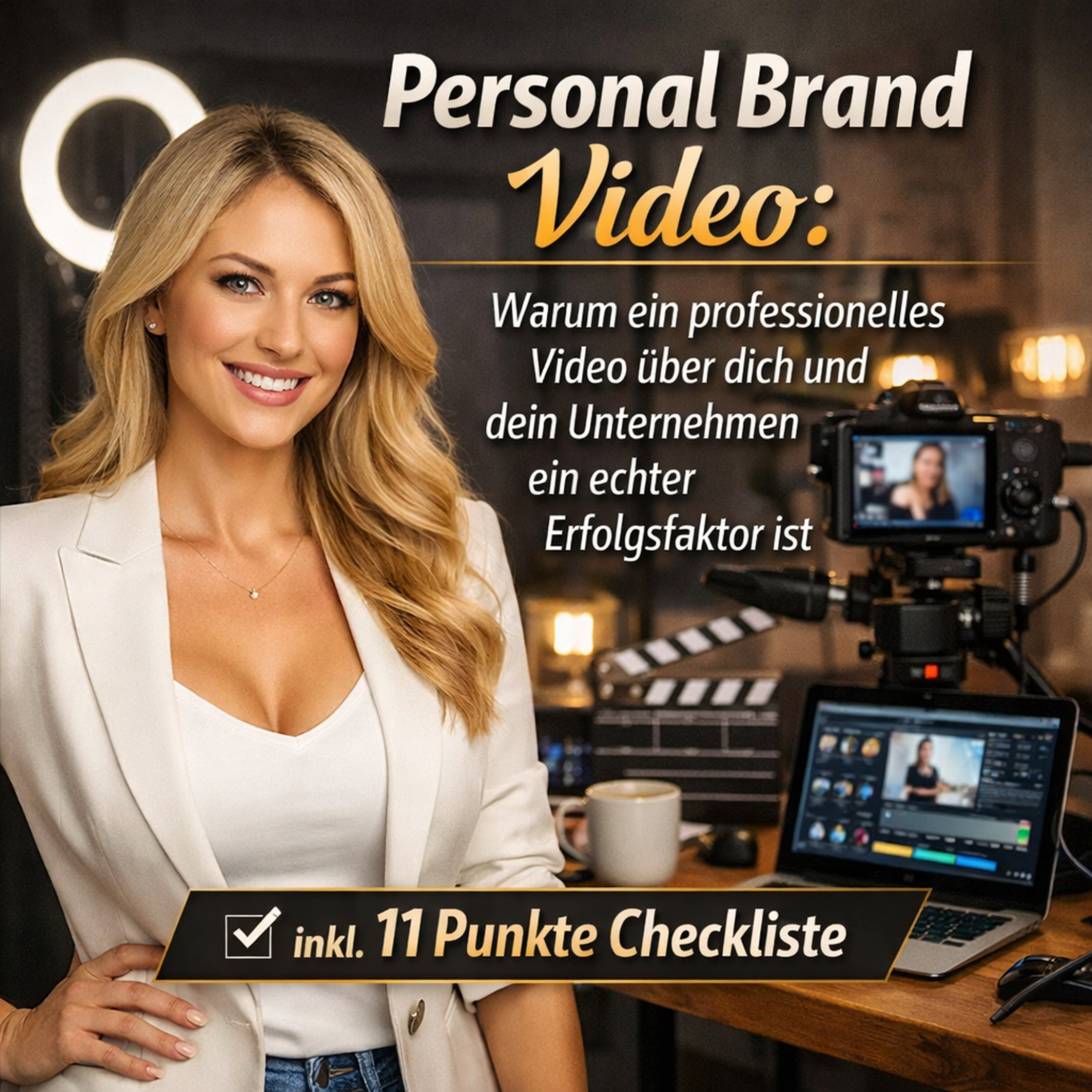 Personal Brand Video: Warum ein professionelles Video über dich und dein Unternehmen ein echter Erfolgsfaktor ist inkl. 11 Punkte Checkliste episode artwork