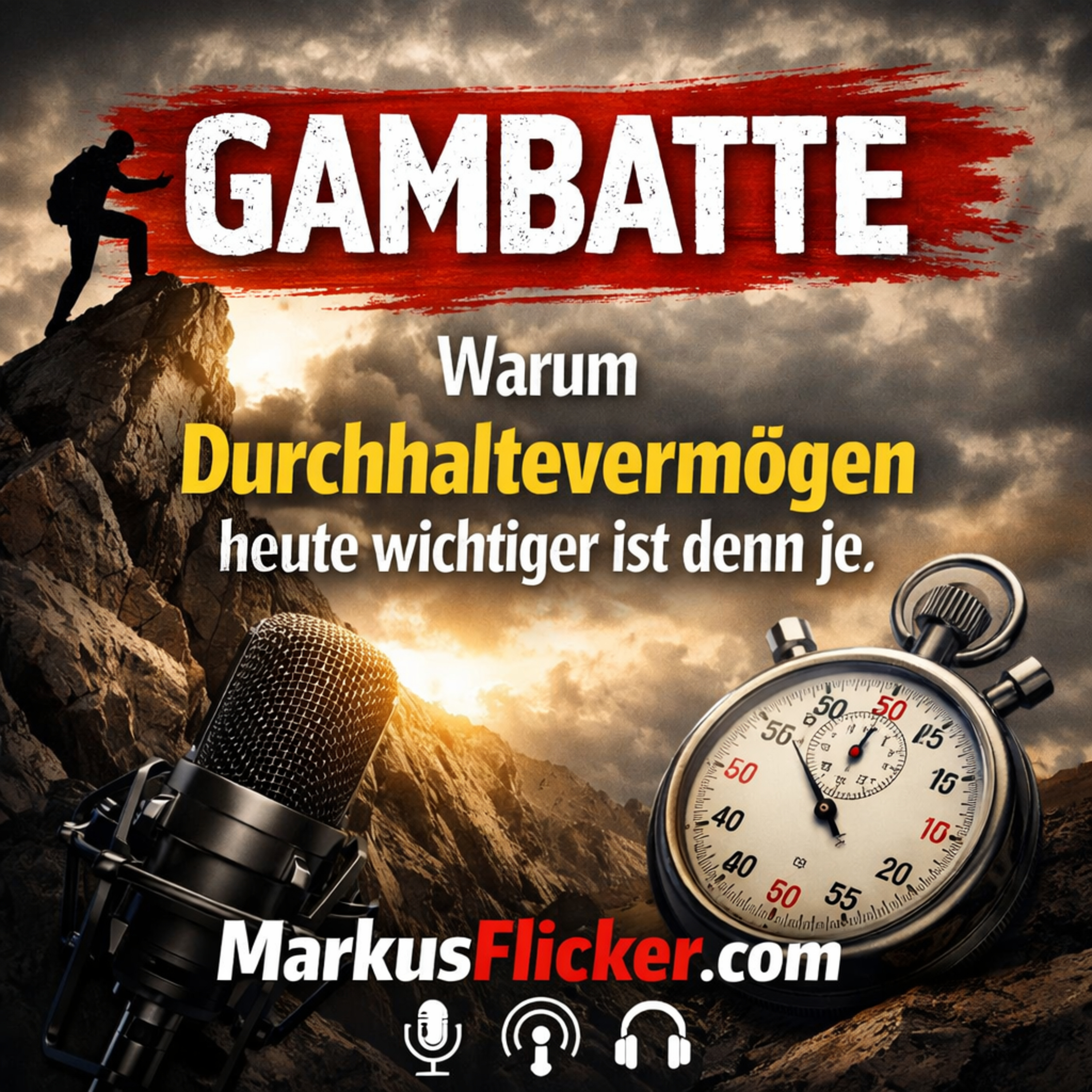 Gambatte – warum Durchhaltevermögen heute wichtiger ist denn je episode artwork