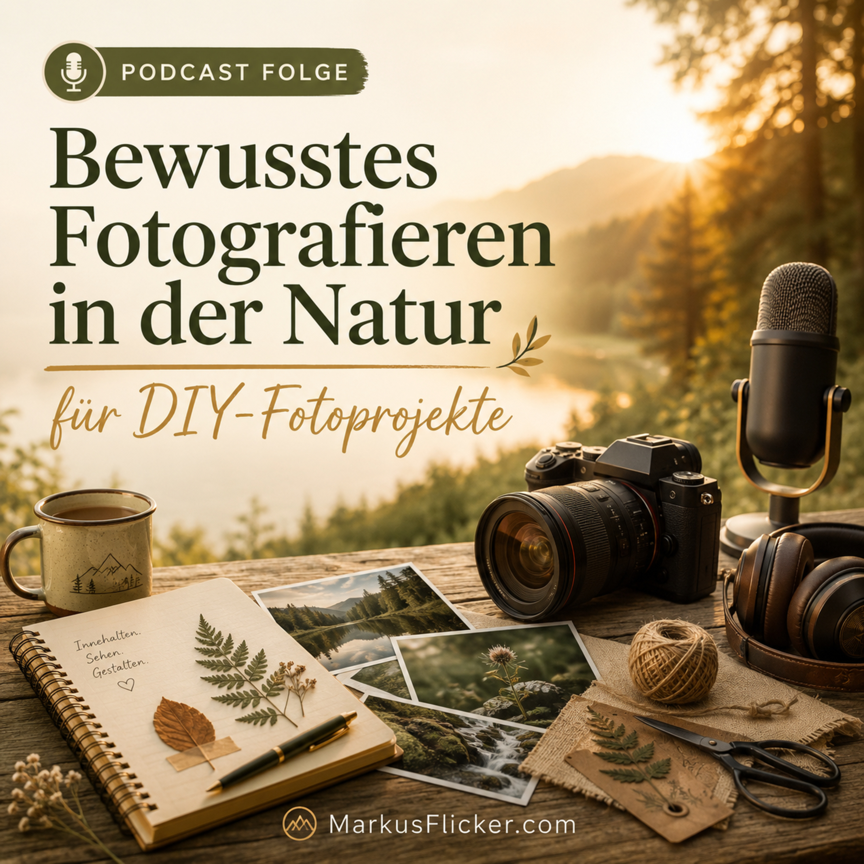 Bewusstes Fotografieren in der Natur für DIY-Fotoprojekte inkl. ausführliche Tipps und Tricks episode artwork