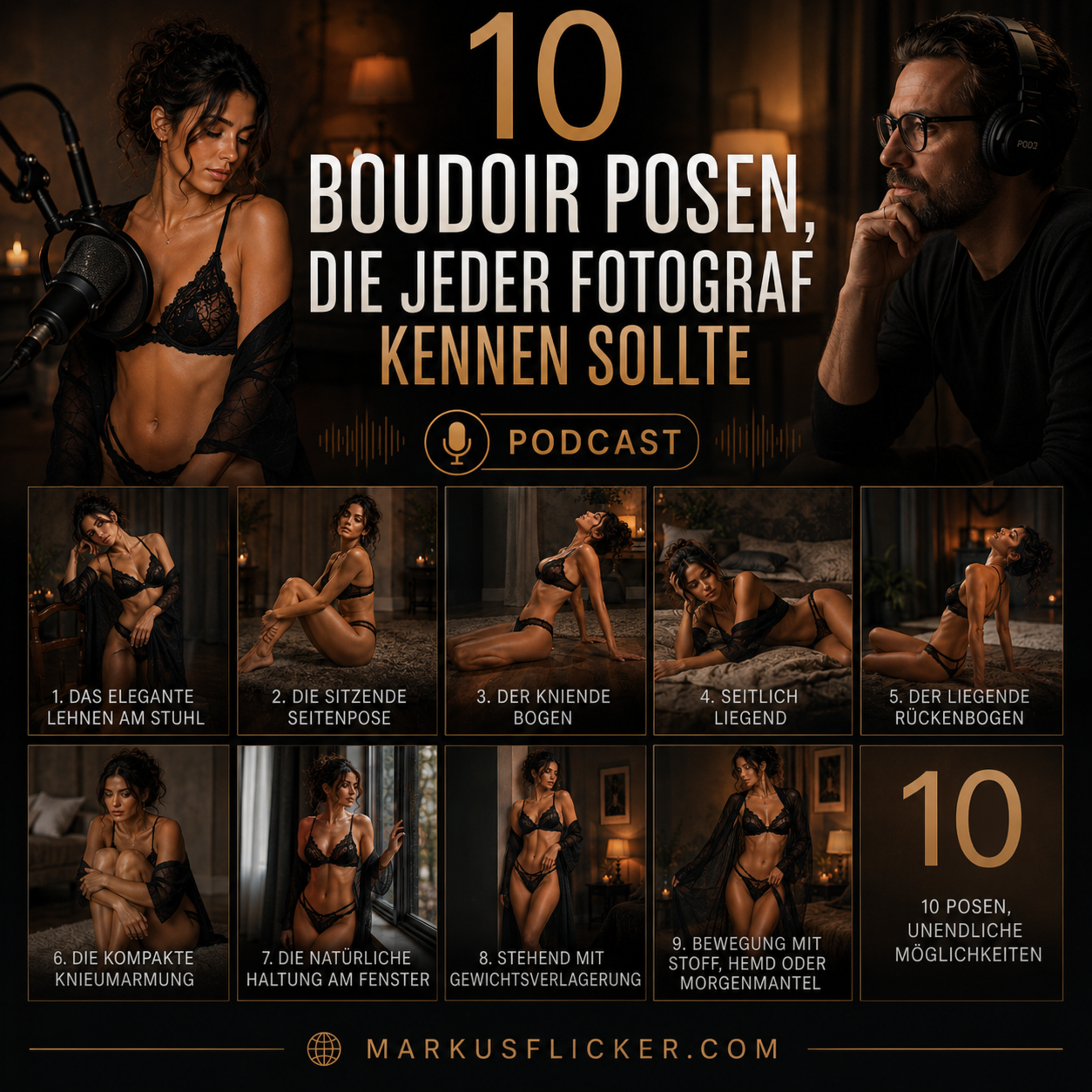 10 Boudoir Posen, die jeder Fotograf kennen sollte episode artwork