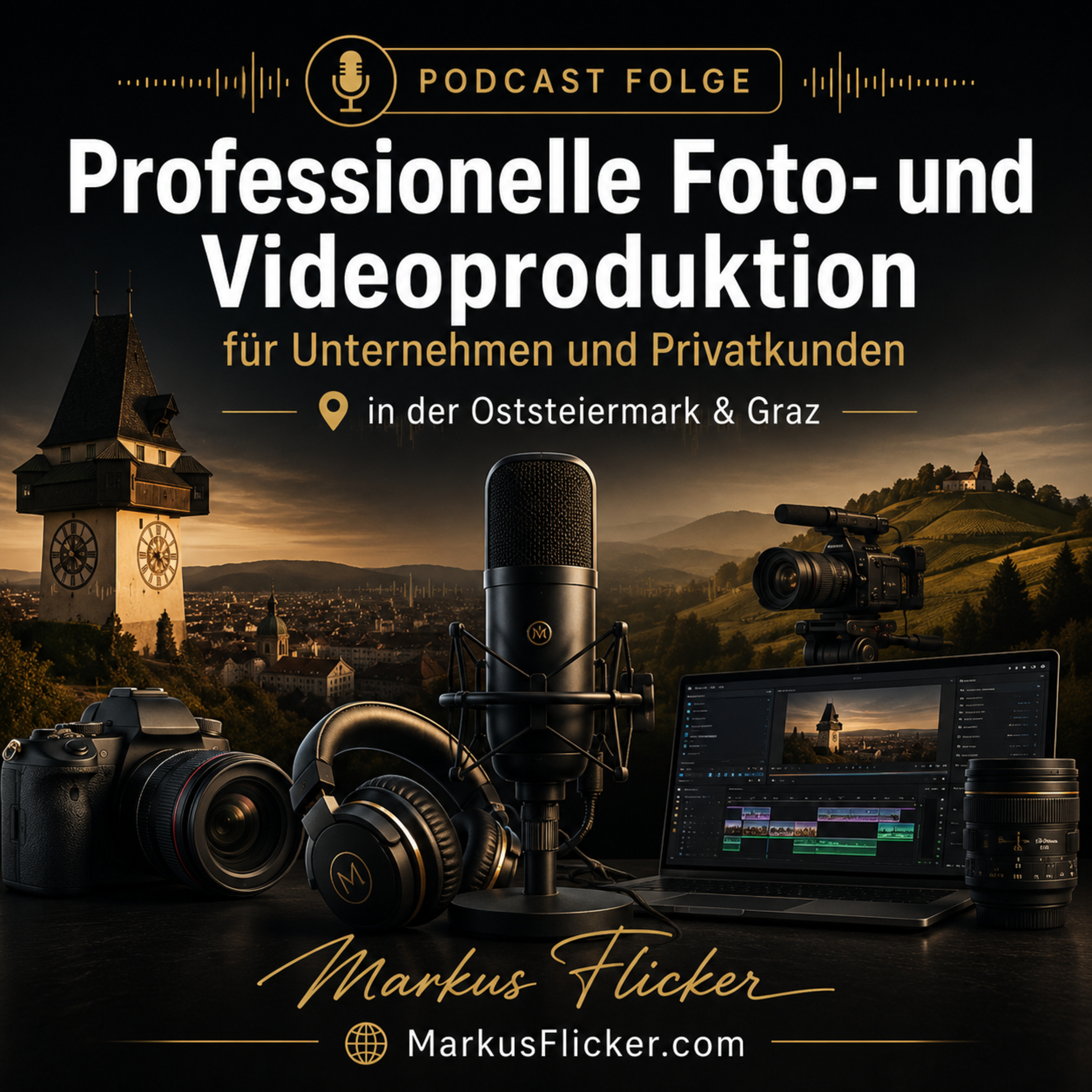 Professionelle Foto- und Videoproduktion für Unternehmen und Privatkunden in der Oststeiermark & Graz episode artwork