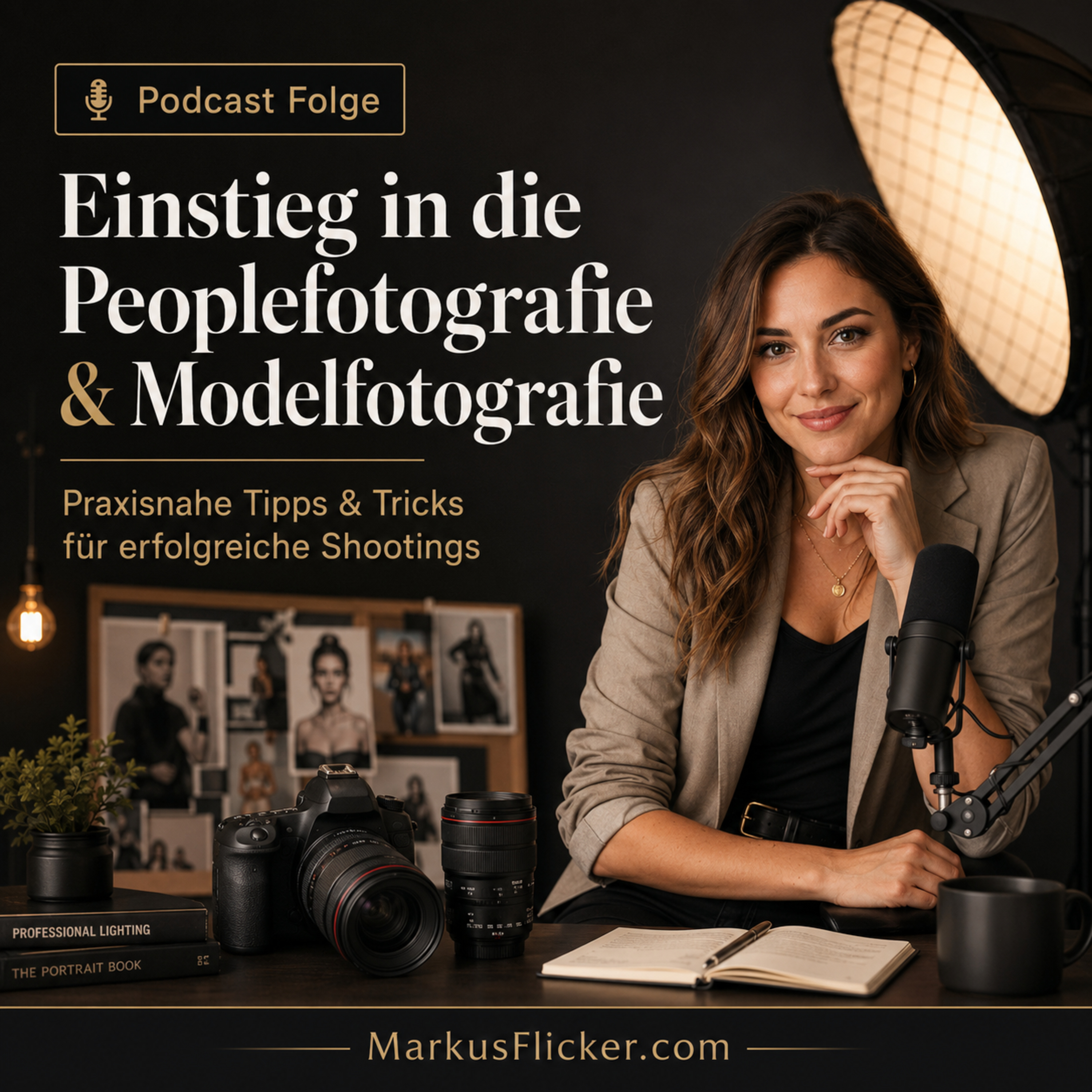 Einstieg in die Peoplefotografie und Modelfotografie – Dein umfassender Leitfaden für erfolgreiche Shootings inkl. praxisnahe Tipps & Tricks episode artwork