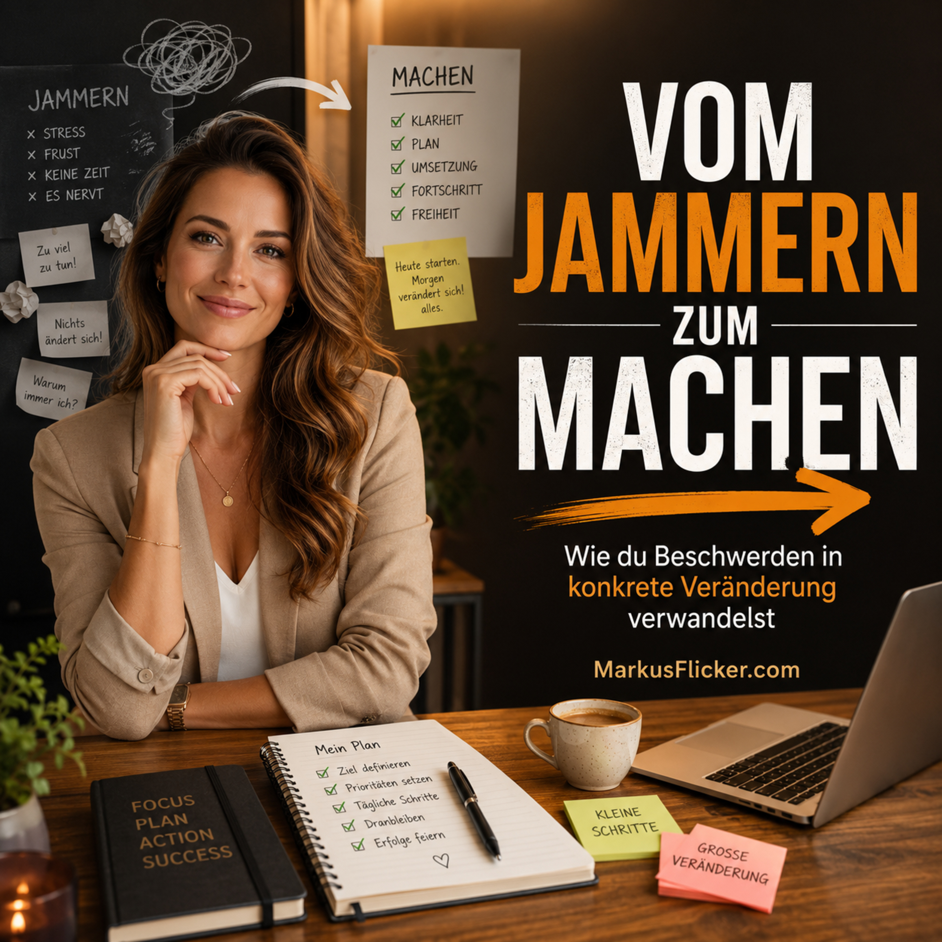 Vom Jammern zum Machen: Wie du Beschwerden in konkrete Veränderung verwandelst episode artwork