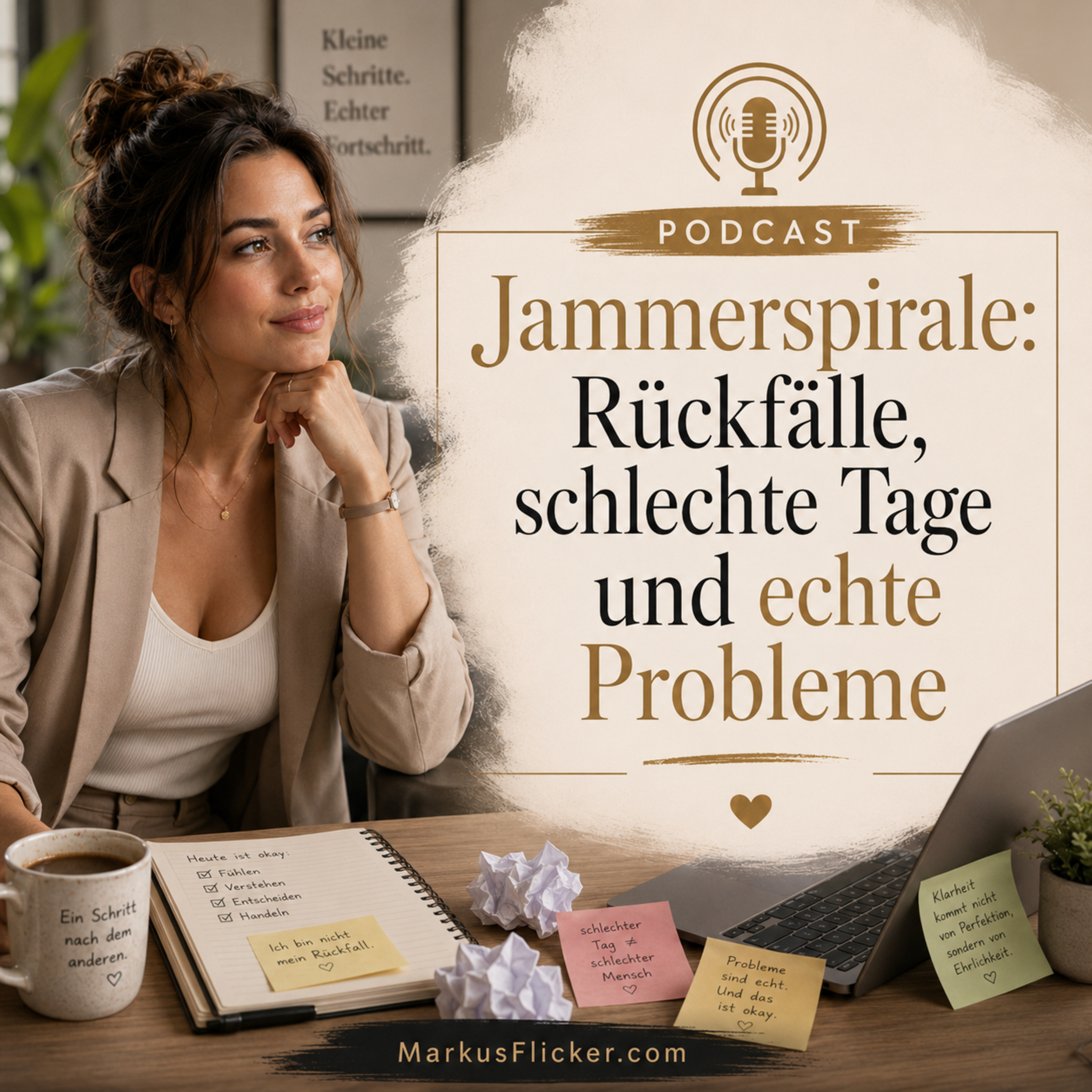 Jammerspirale: Rückfälle, schlechte Tage und echte Probleme