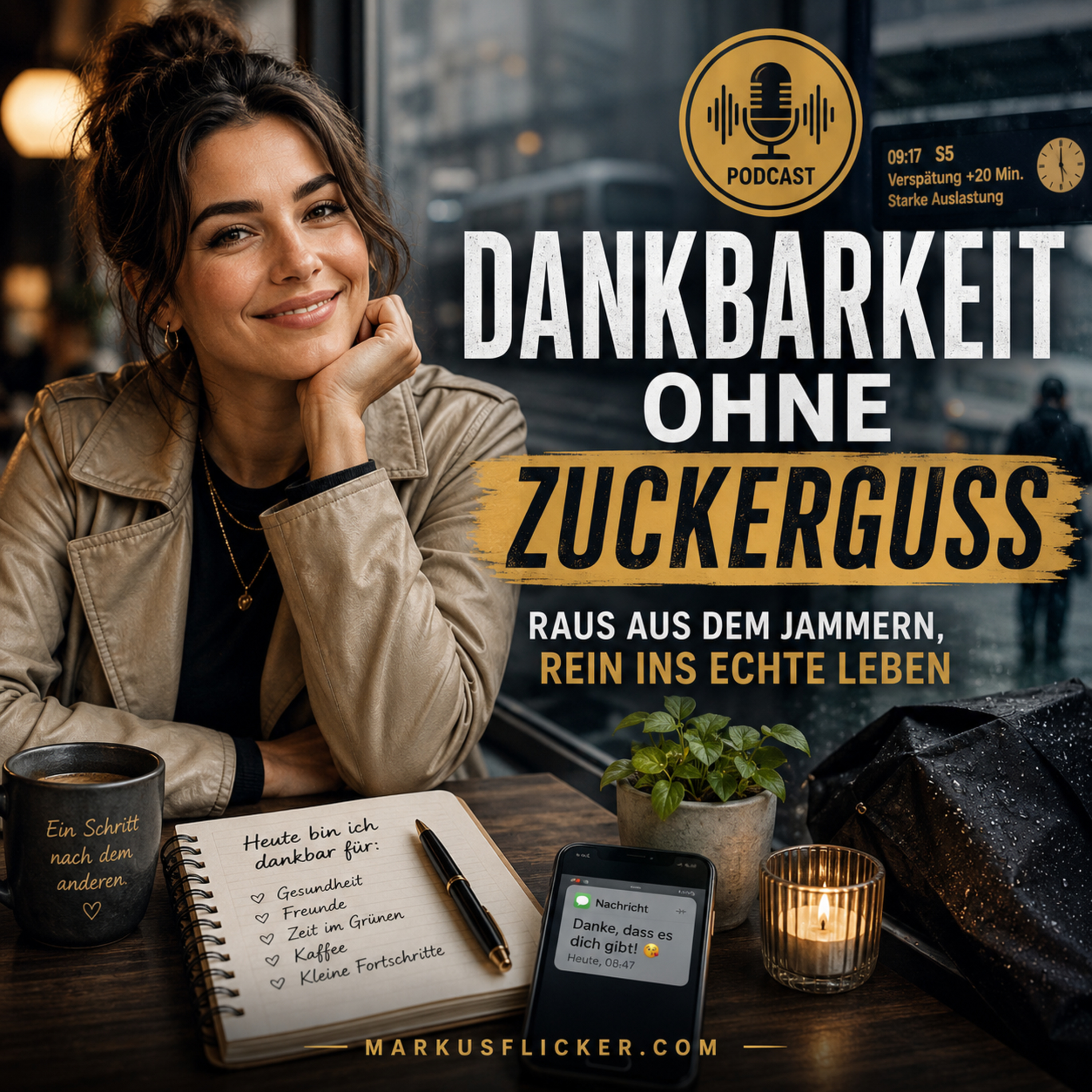 Dankbarkeit ohne Zuckerguss: Raus aus dem Jammern, rein ins echte Leben
