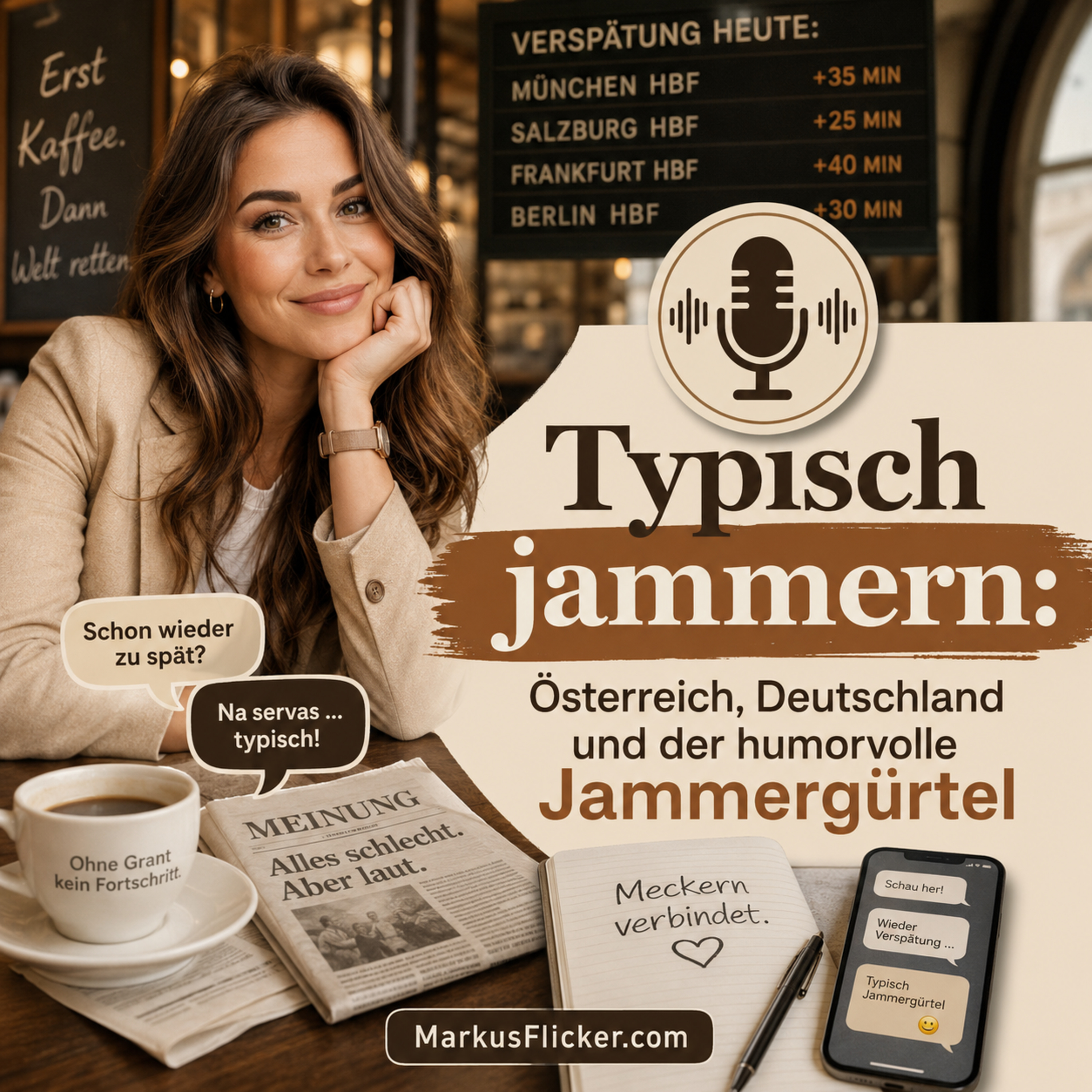 Typisch jammern: Österreich, Deutschland und der humorvolle Jammergürtel