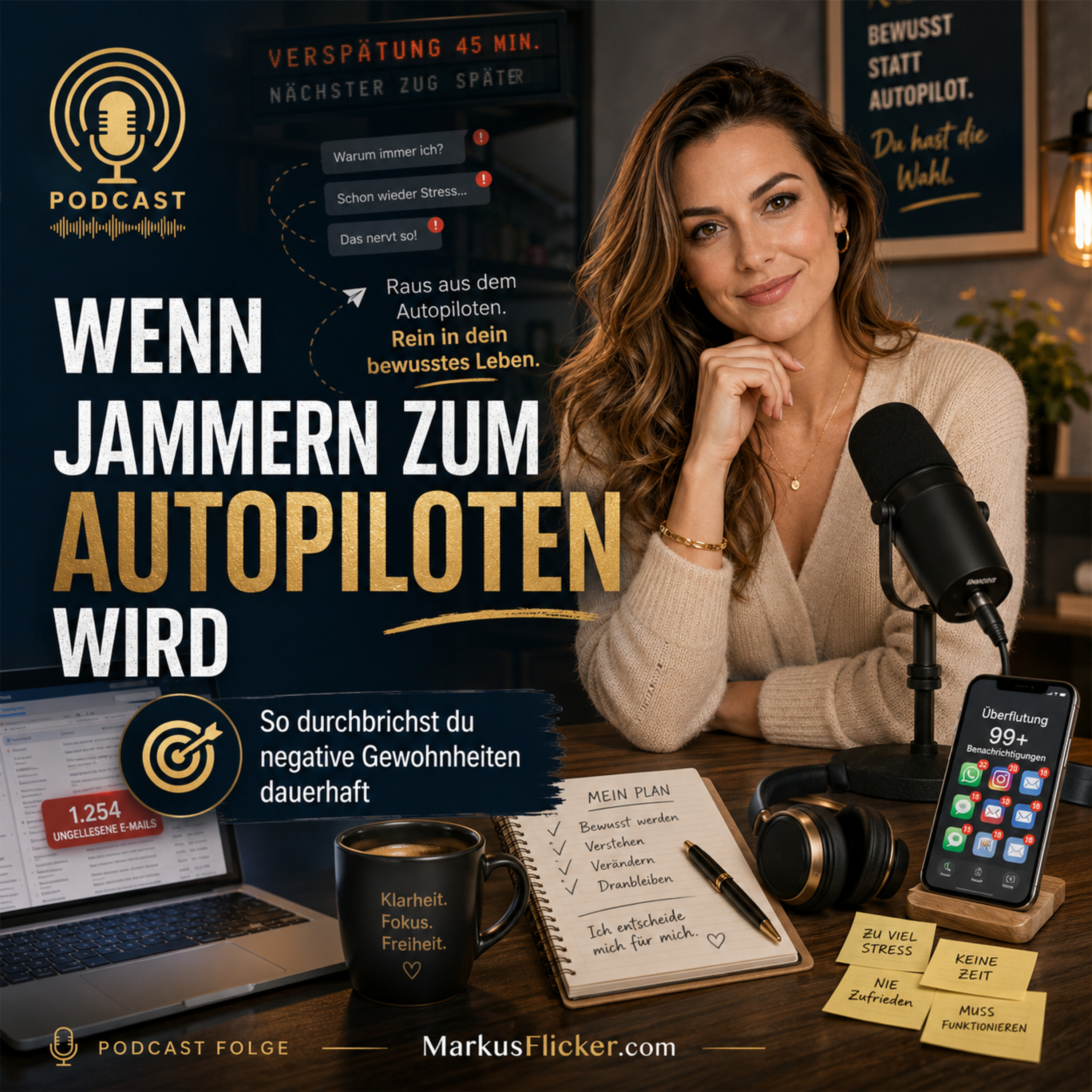 Wenn Jammern zum Autopiloten wird: So durchbrichst du negative Gewohnheiten dauerhaft