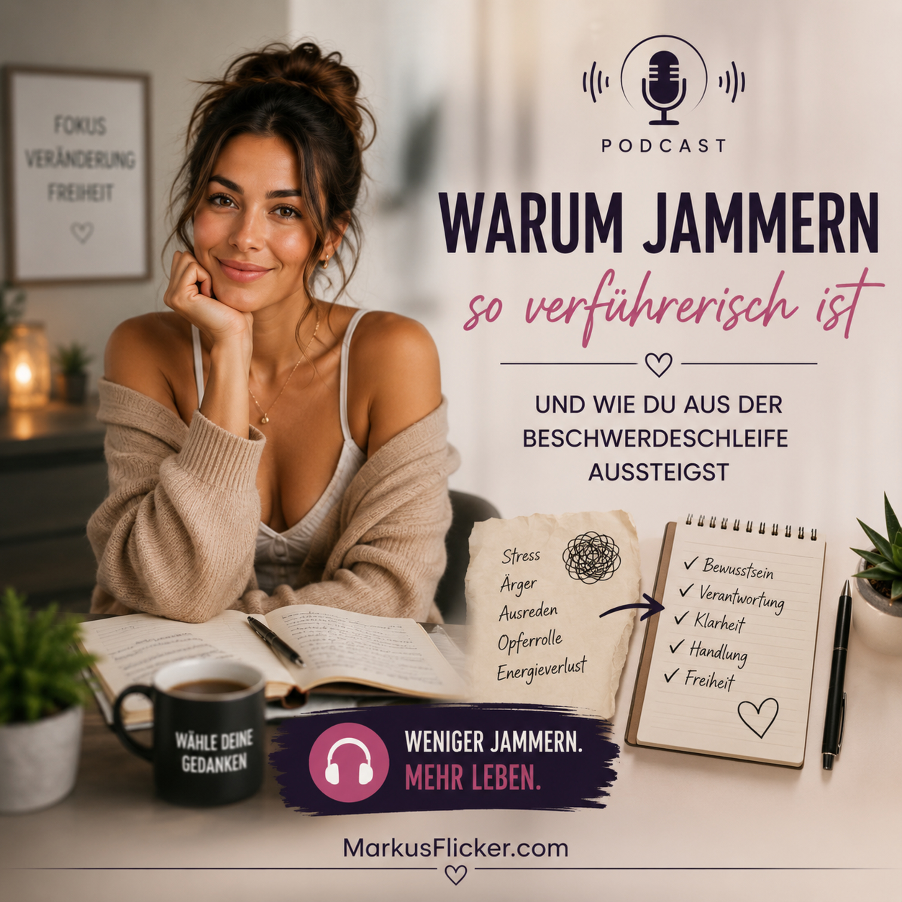 Warum Jammern so verführerisch ist und wie du aus der Beschwerdeschleife aussteigst