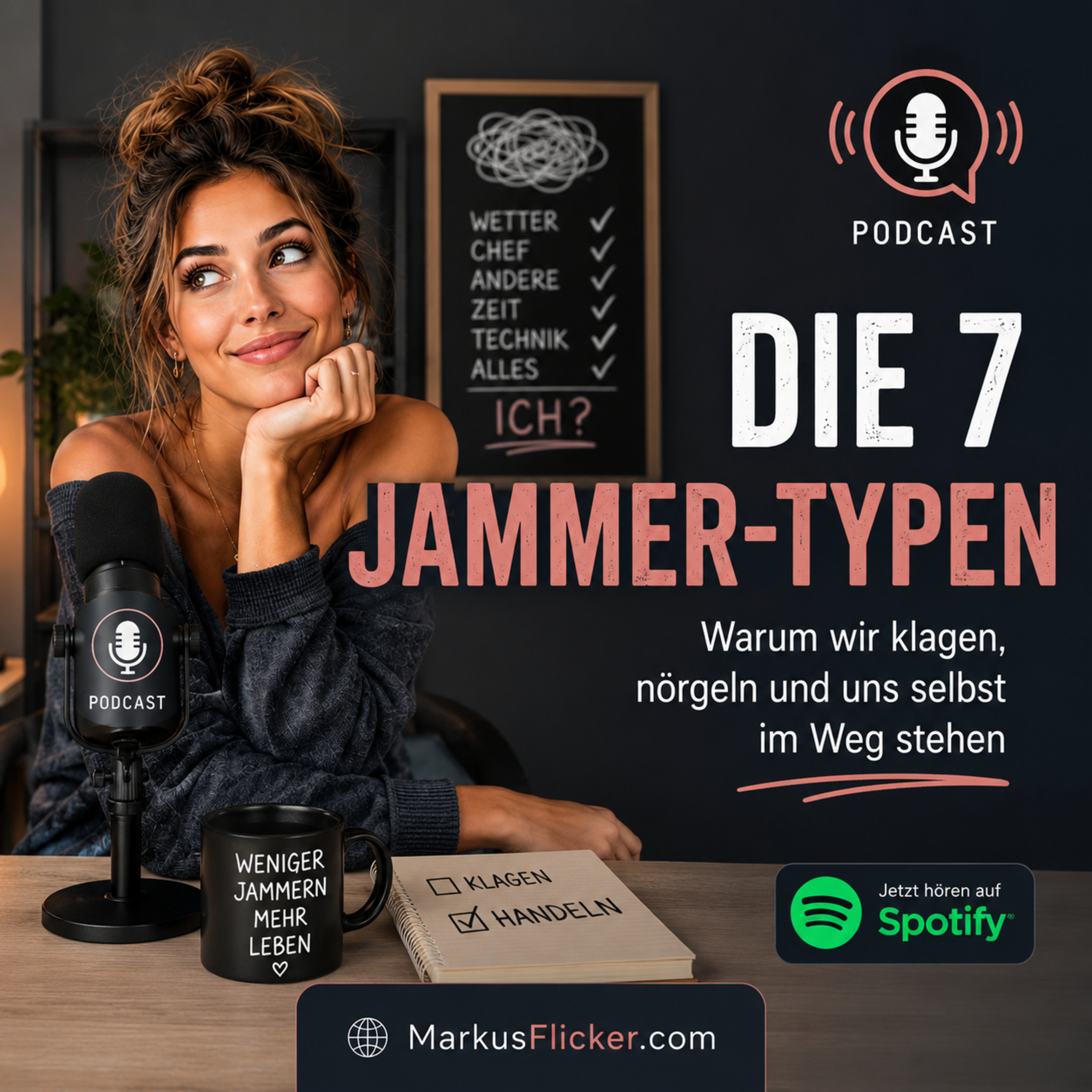 Die 7 Jammer Typen: Warum wir klagen, nörgeln und uns selbst im Weg stehen