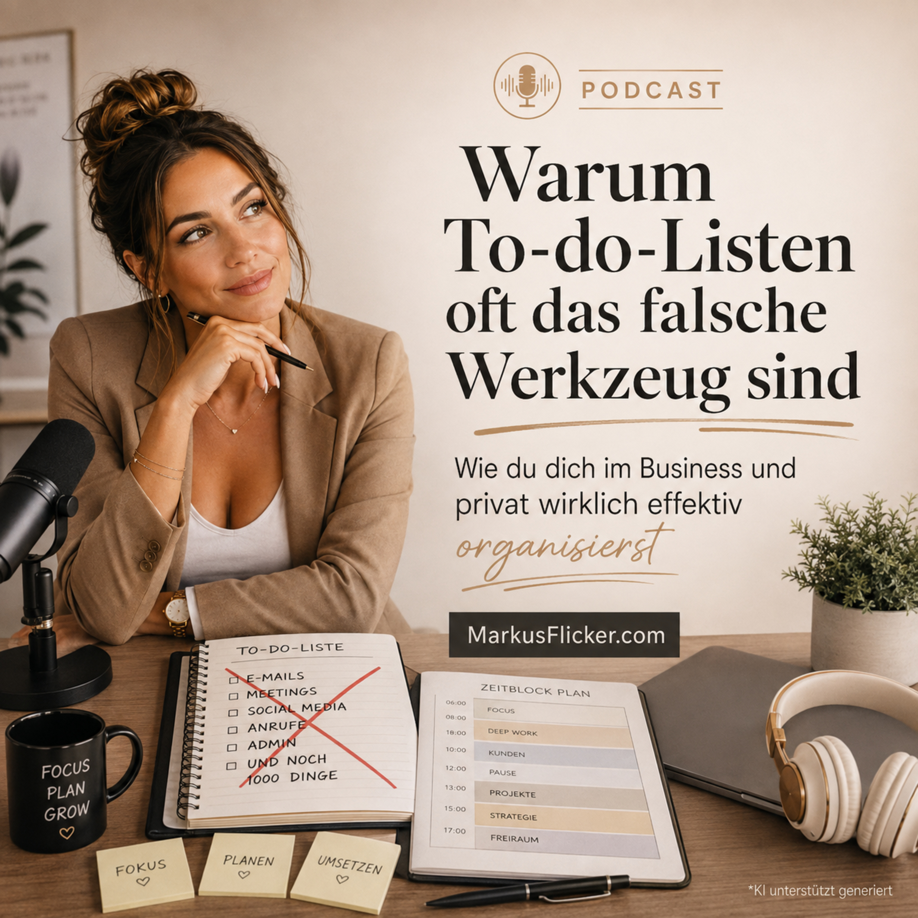 Warum To-do-Listen oft das falsche Werkzeug sind – Wie du dich im Business und privat wirklich effektiv organisierst