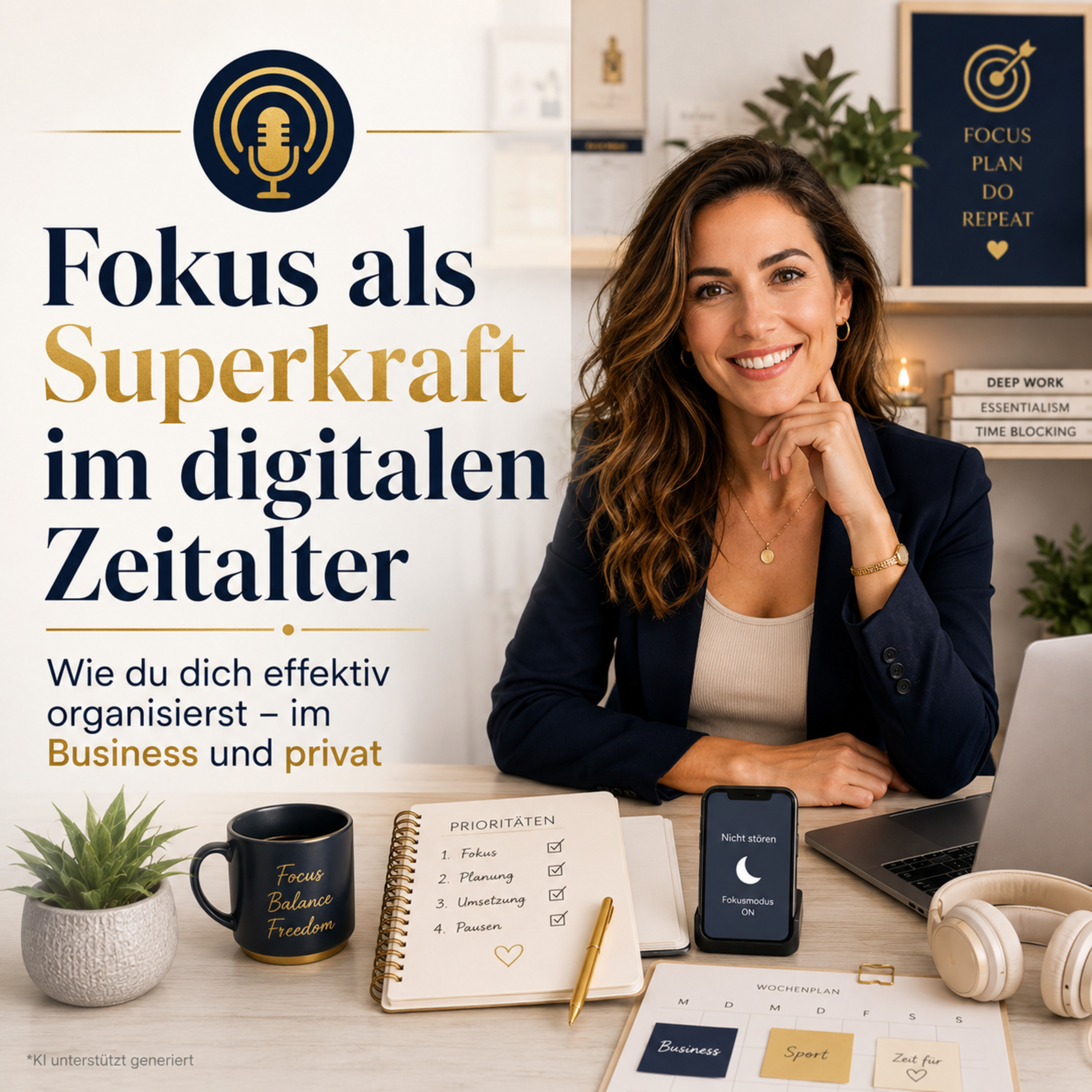 Fokus als Superkraft im digitalen Zeitalter: Wie du dich effektiv organisierst – im Business und privat