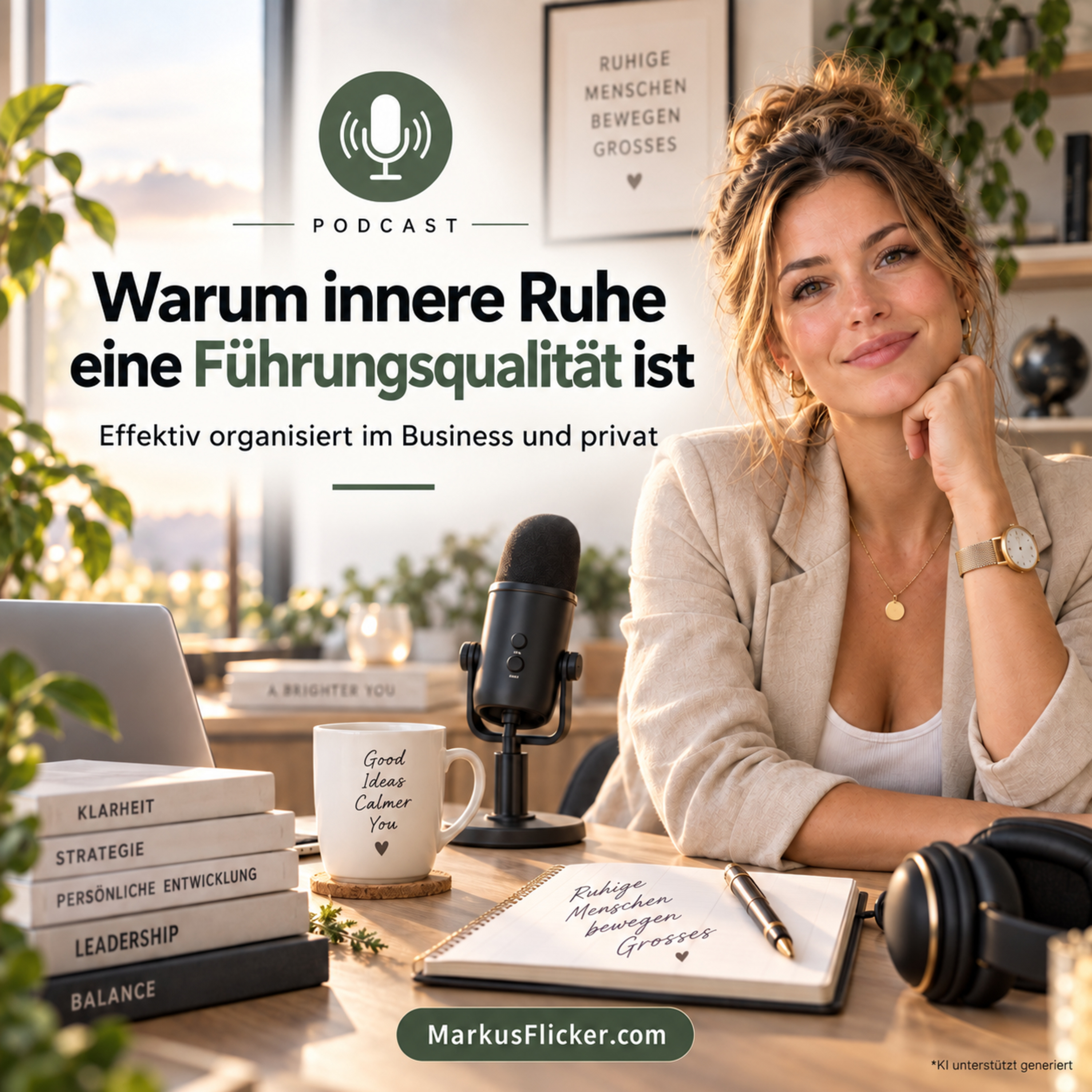Warum innere Ruhe eine Führungsqualität ist – effektiv organisiert im Business und privat