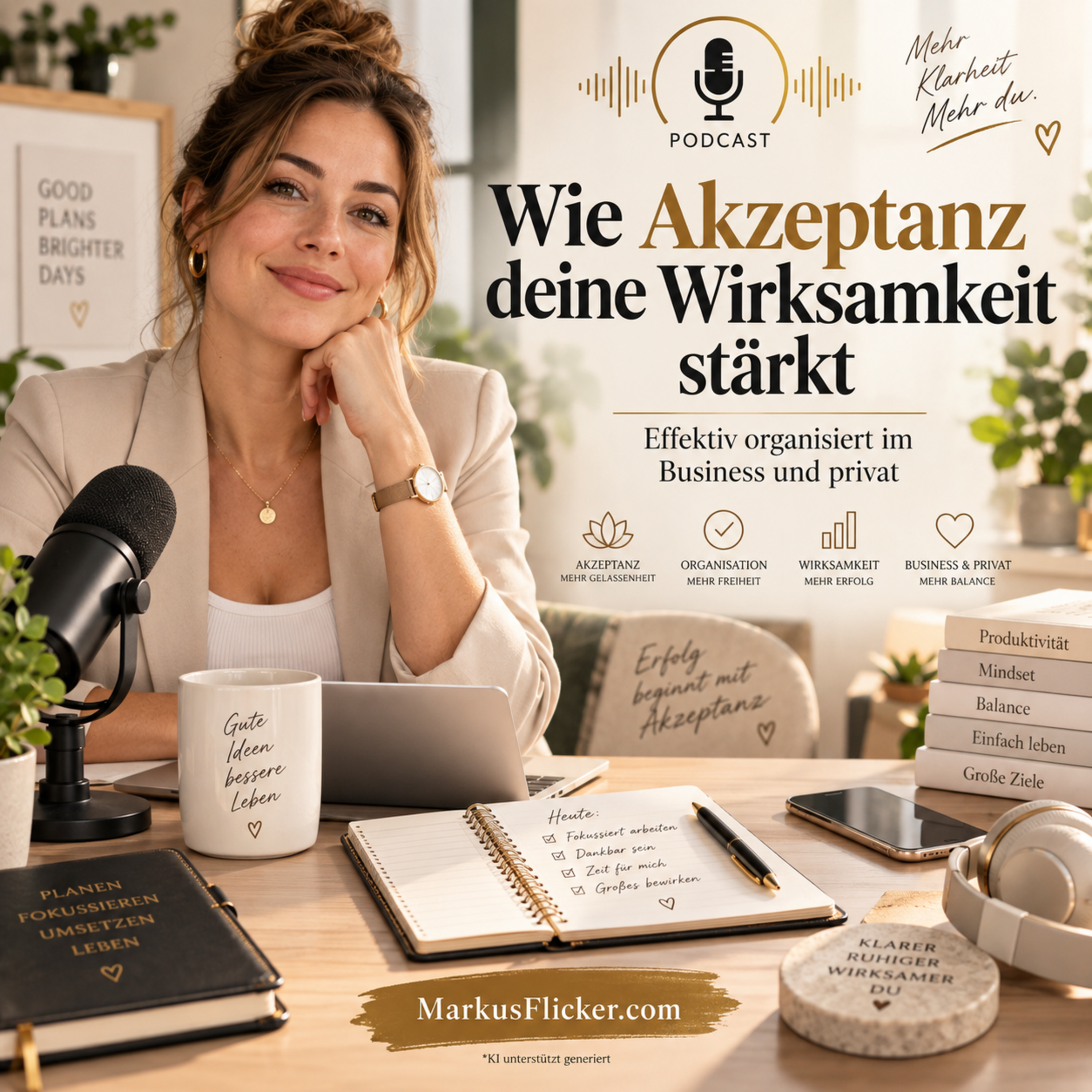 Wie Akzeptanz deine Wirksamkeit stärkt – effektiv organisiert im Business und privat